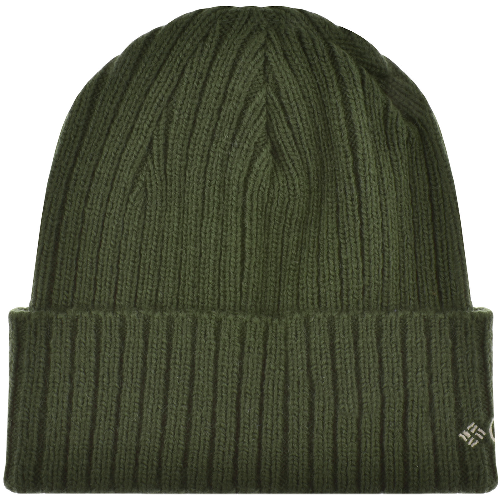 Columbia Watch Cap Logo Beanie Hat Green