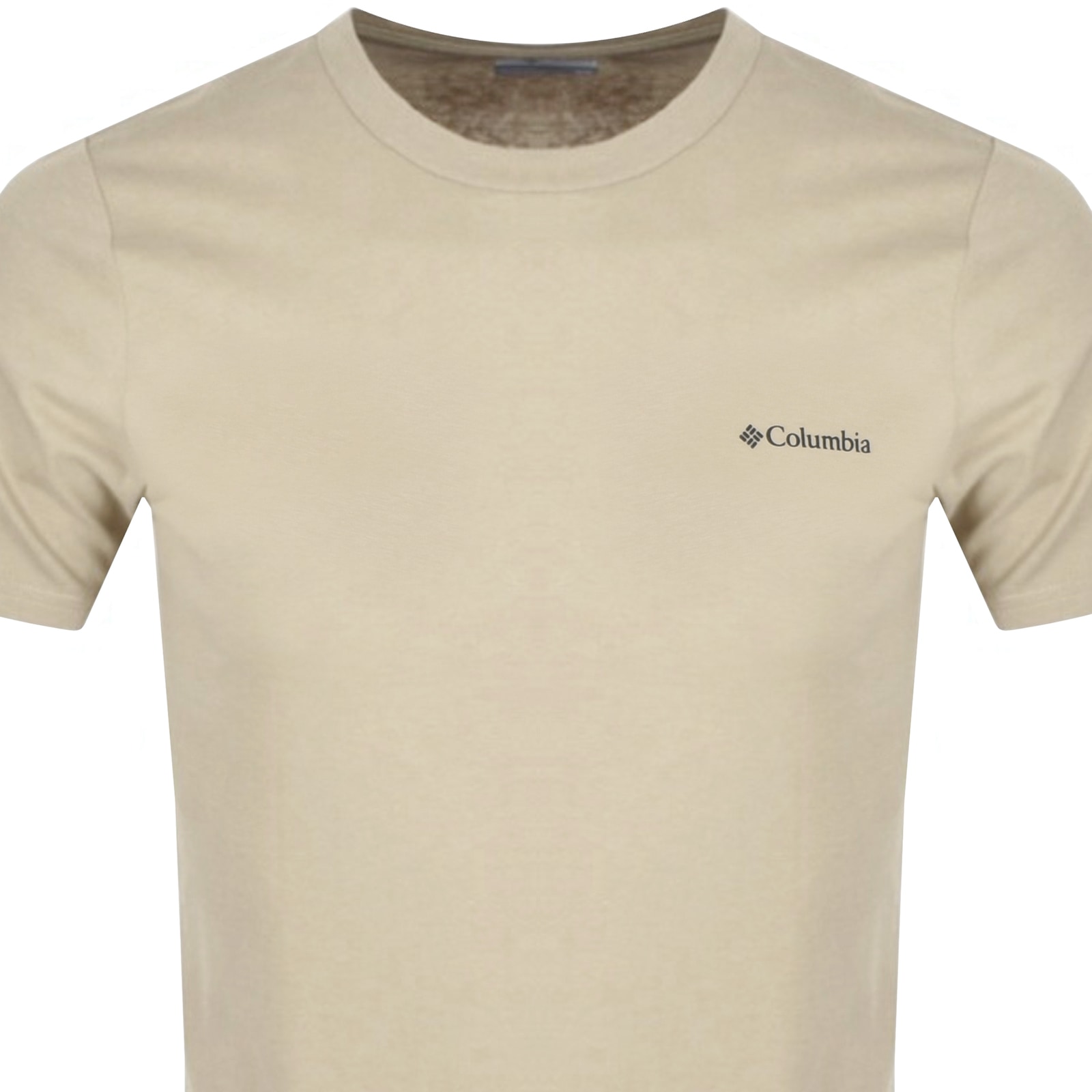 Shop Columbia Basic Logo T Shirt Beige