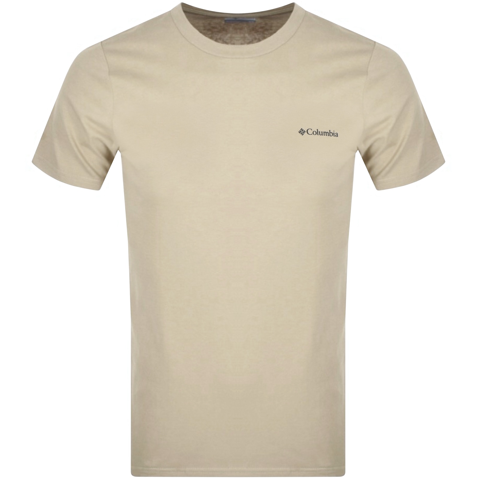 Shop Columbia Basic Logo T Shirt Beige