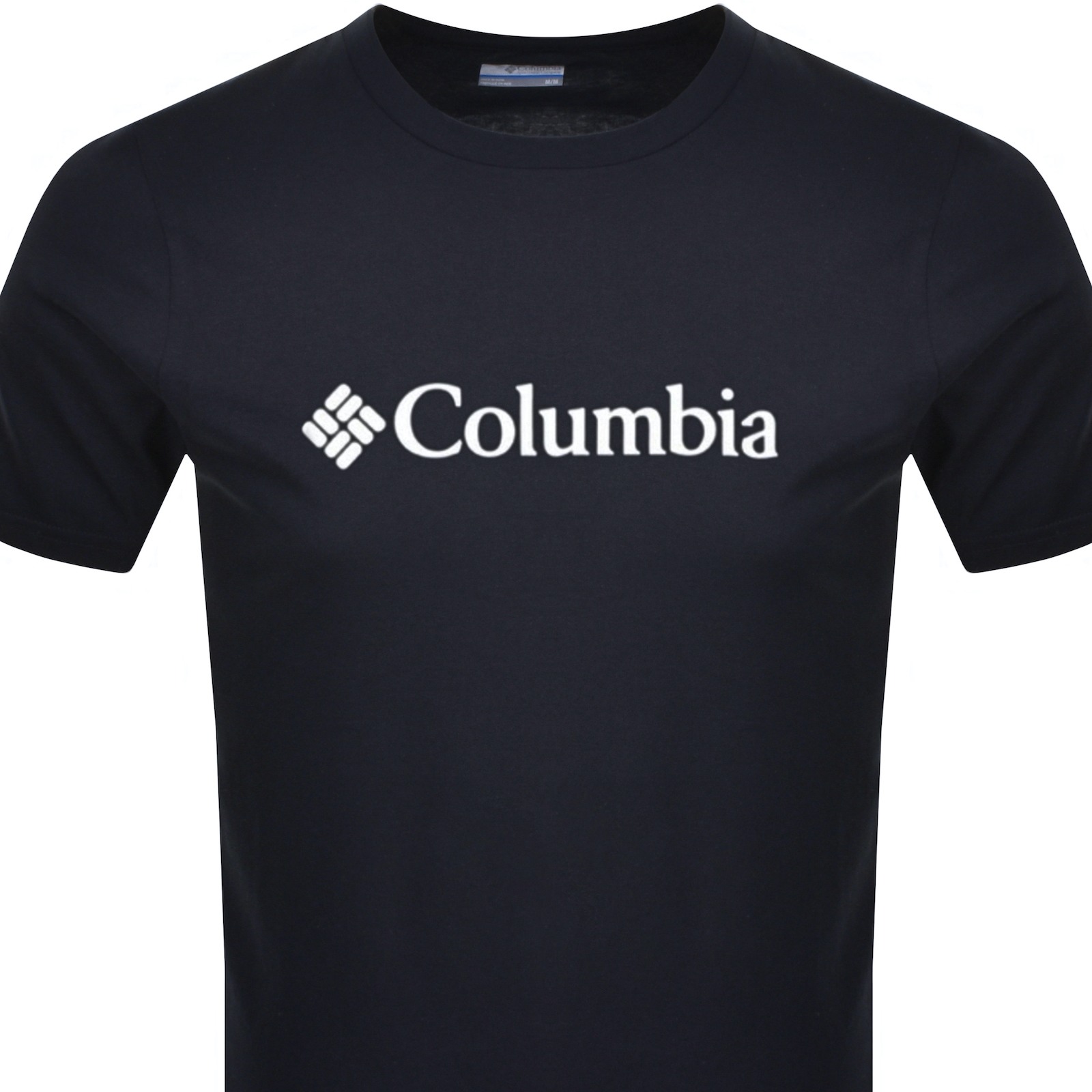 Shop Columbia Basic Logo T Shirt Navy