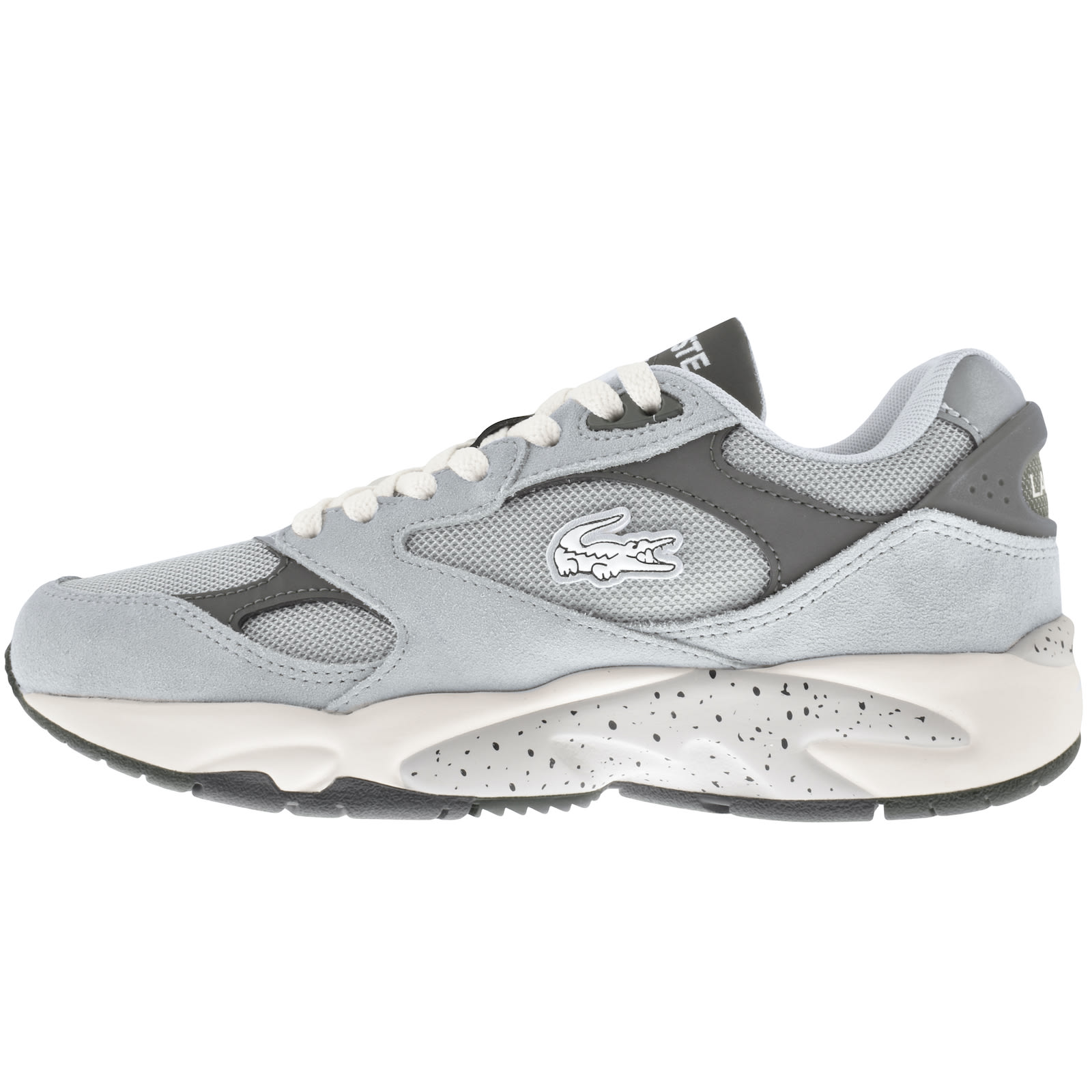 Shop Lacoste Storm 96 Trainers Grey