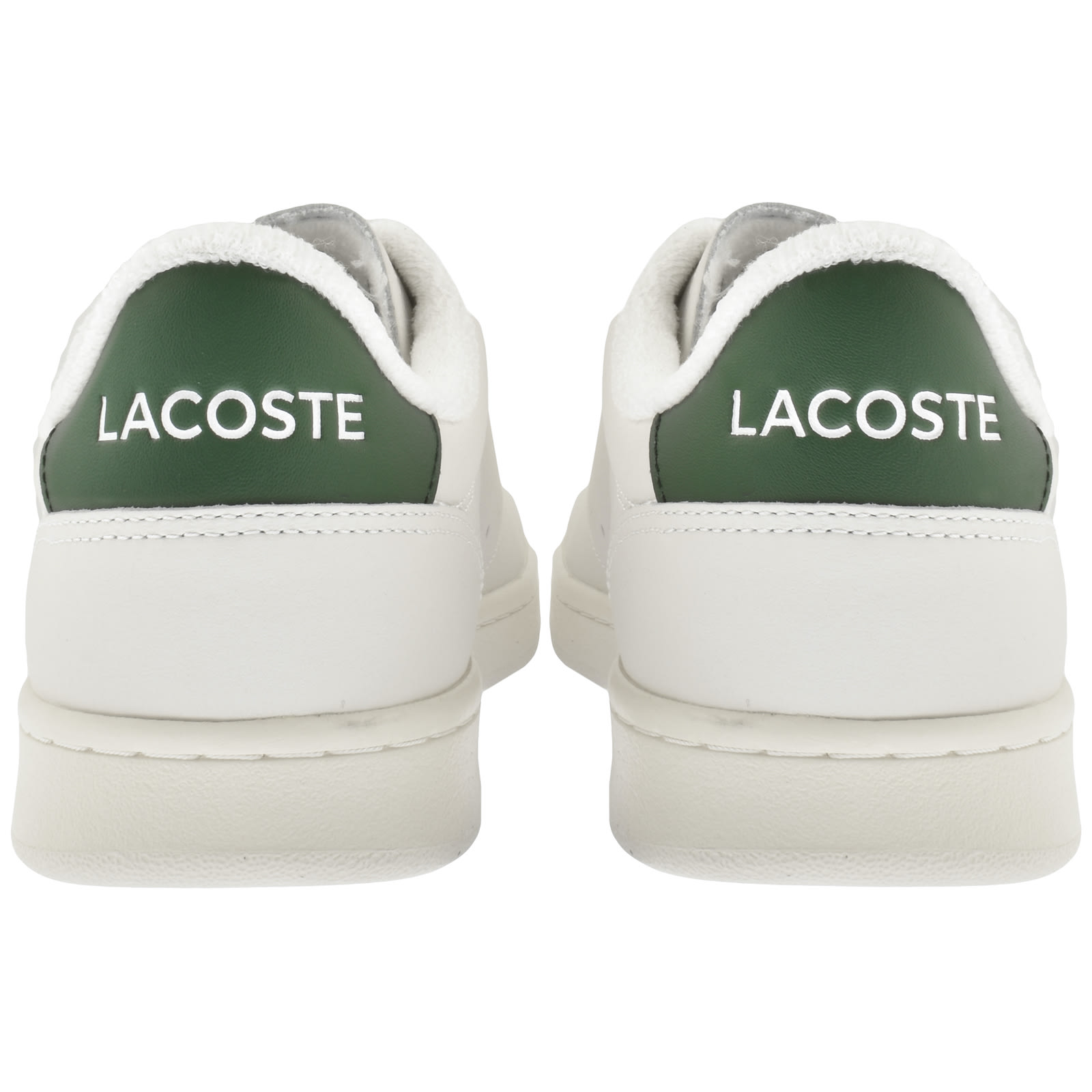 Shop Lacoste Carnaby Set 224 1 Trainers Beige In White