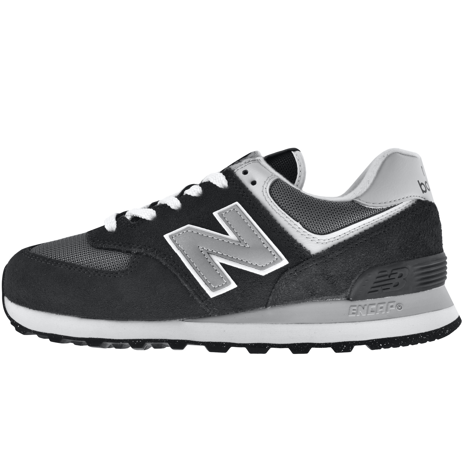 New Balance 574 Trainers Grey In Black