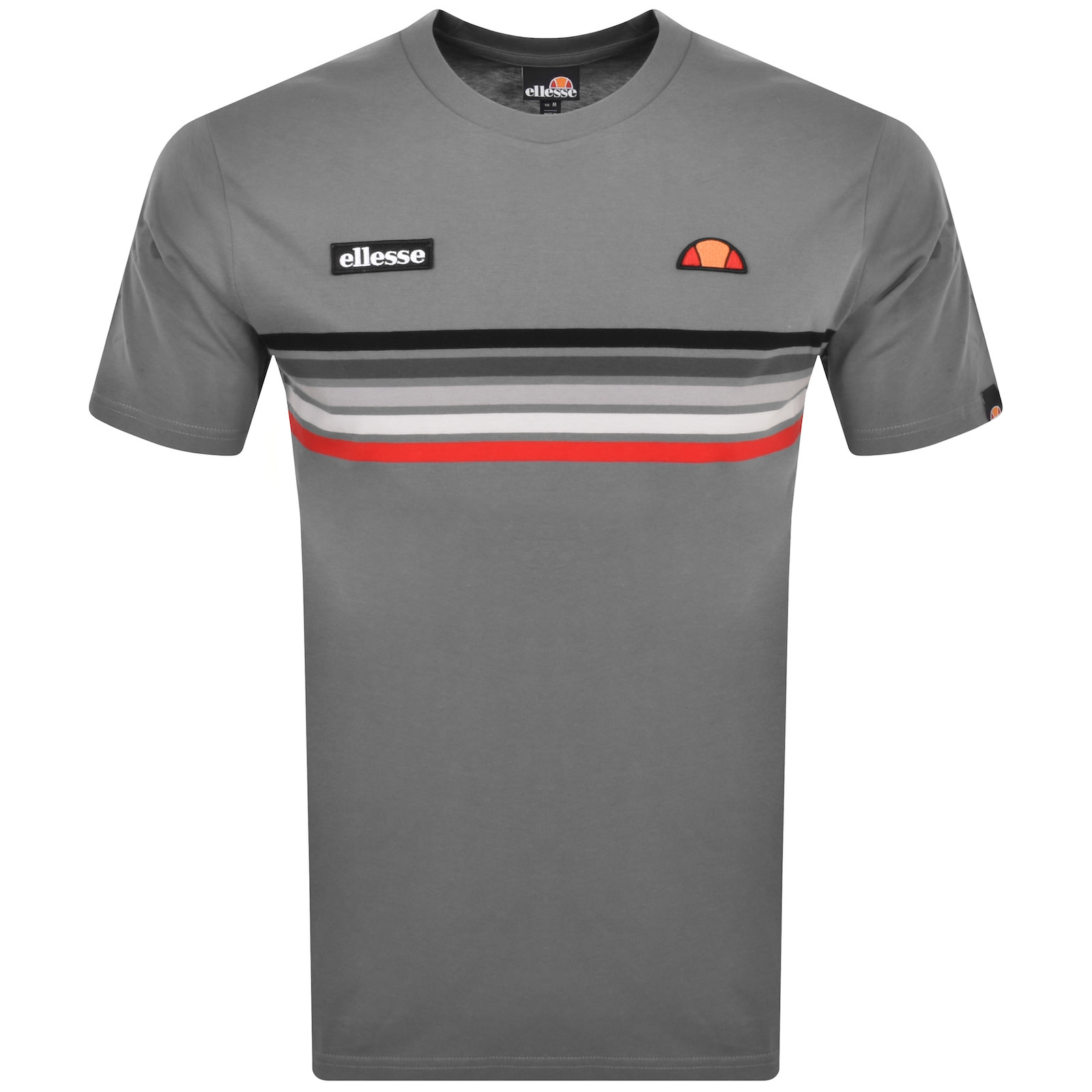 Ellesse Marsella Two T Shirt Grey In Brown