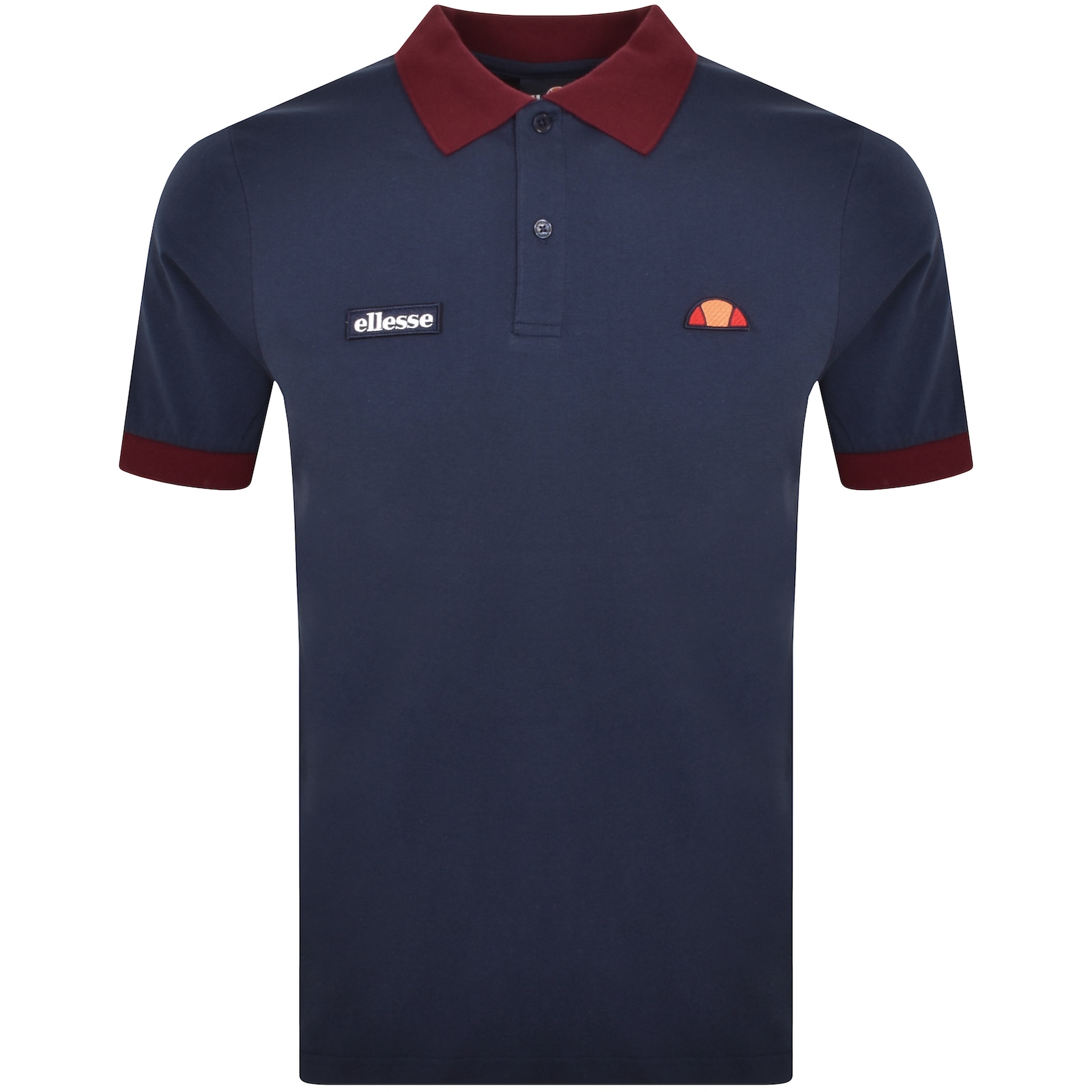 Ellesse Lessepsia Polo T Shirt Navy In Blue