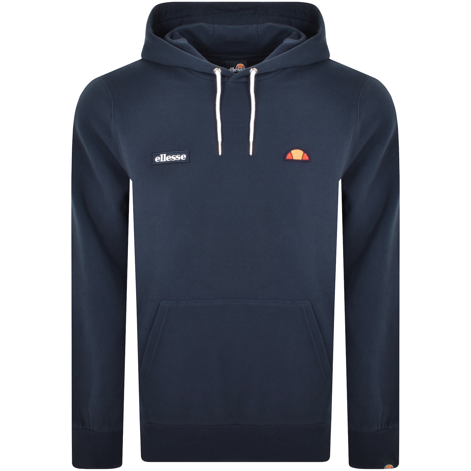 Shop Ellesse Traccota Hooded Logo Tracksuit Navy