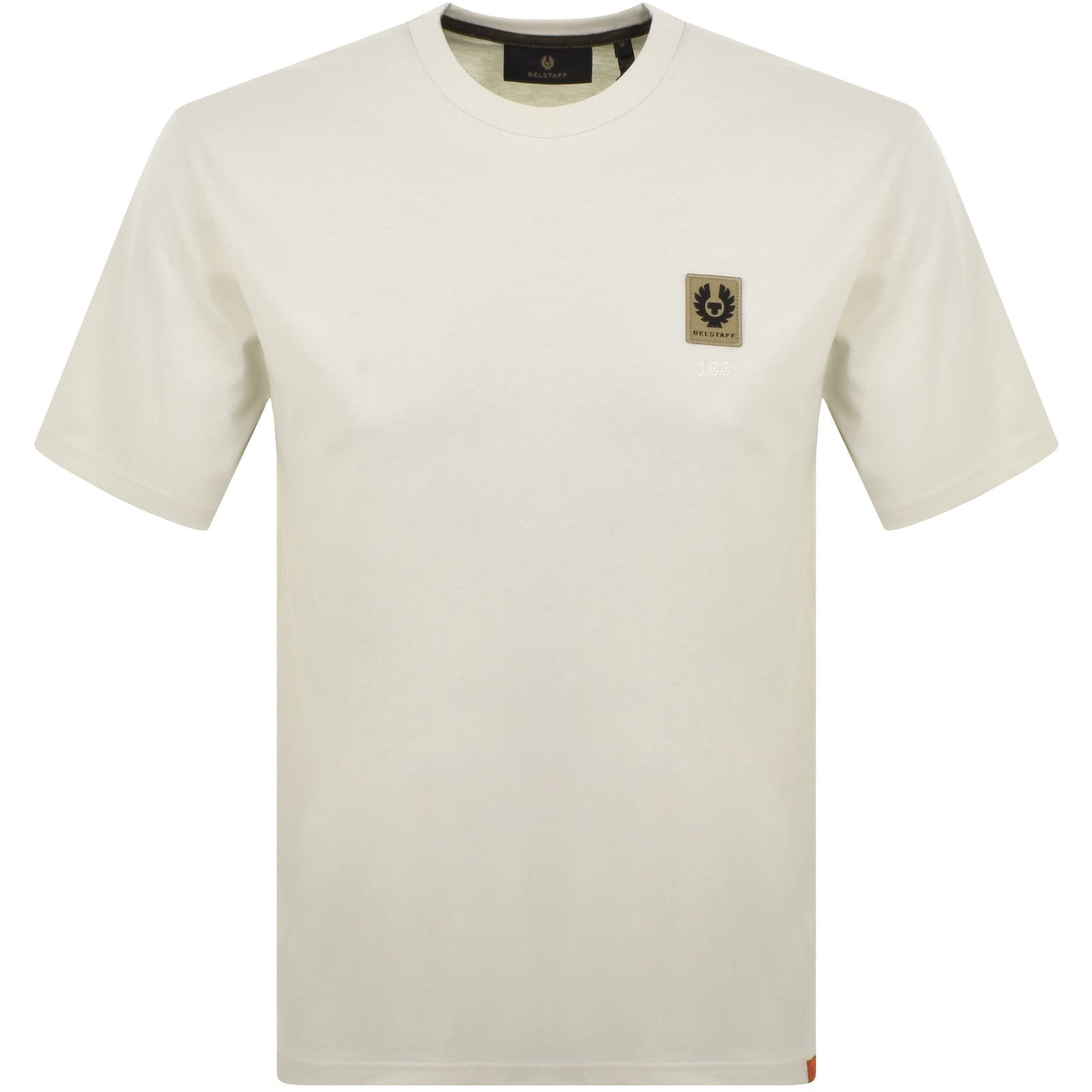 Belstaff Centenary Patch Logo T Shirt Off White