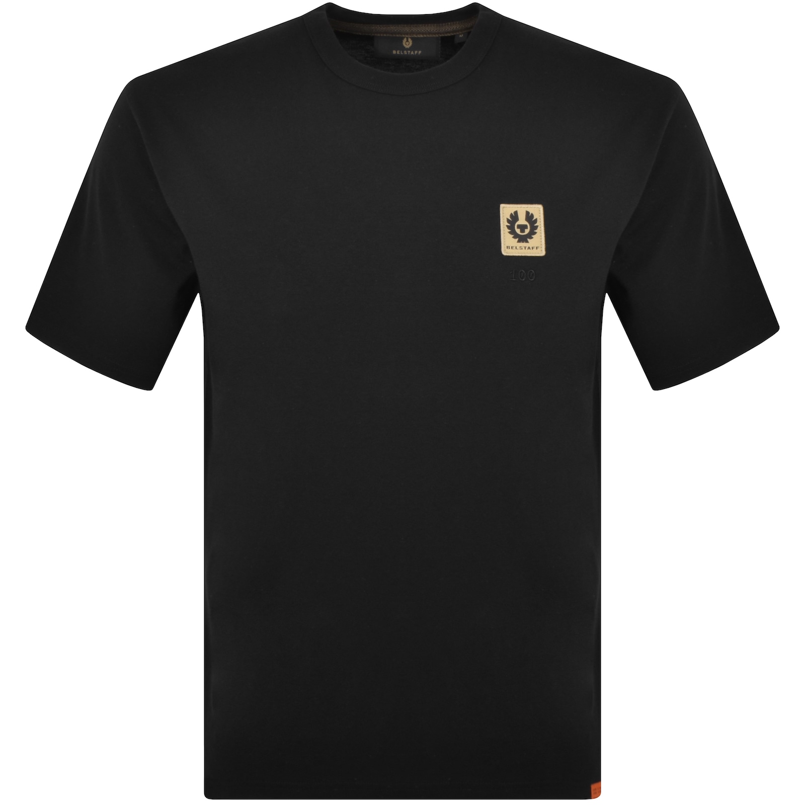 Belstaff Centenary Patch Logo T Shirt Black