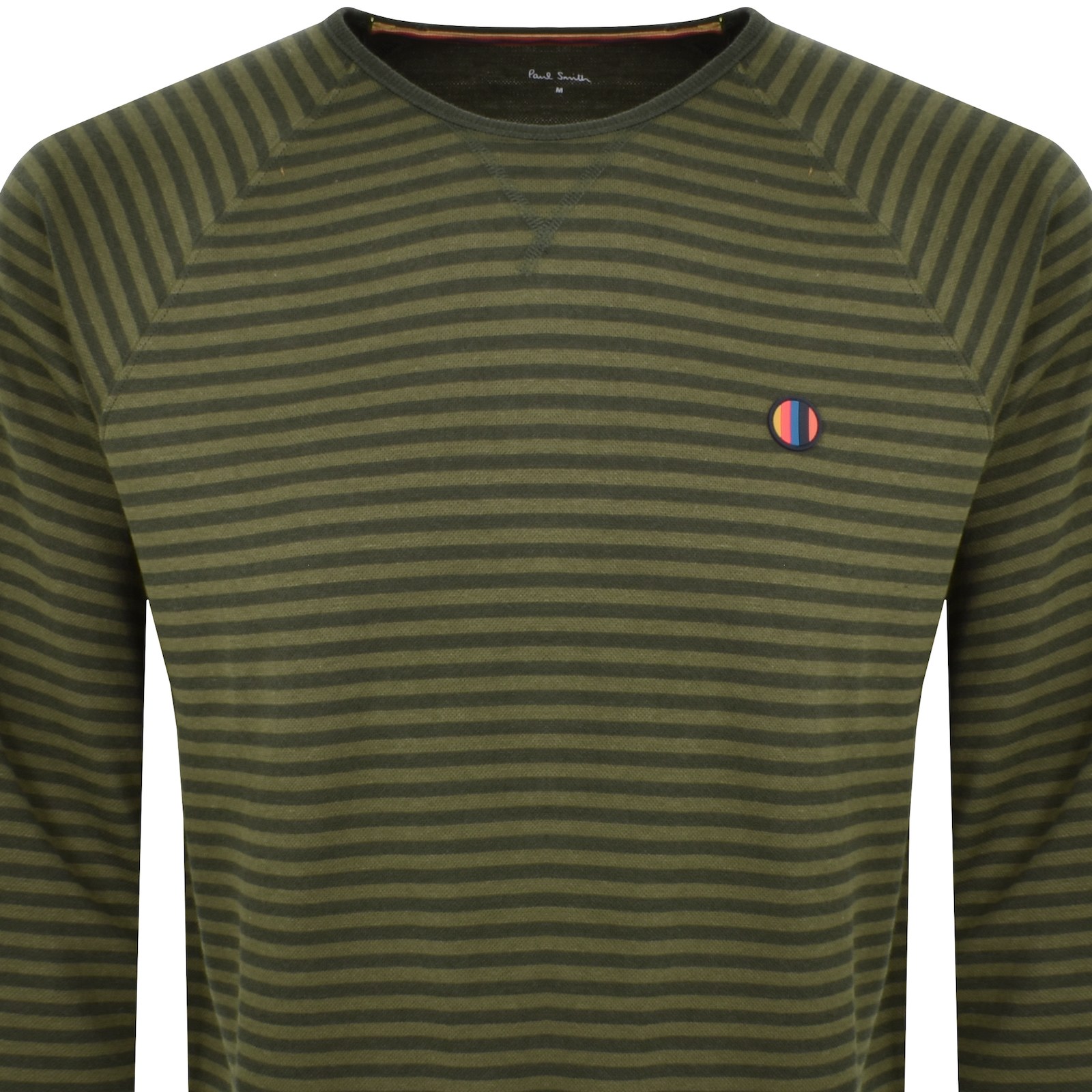Shop Paul Smith Long Sleeve Damo T Shirt Green