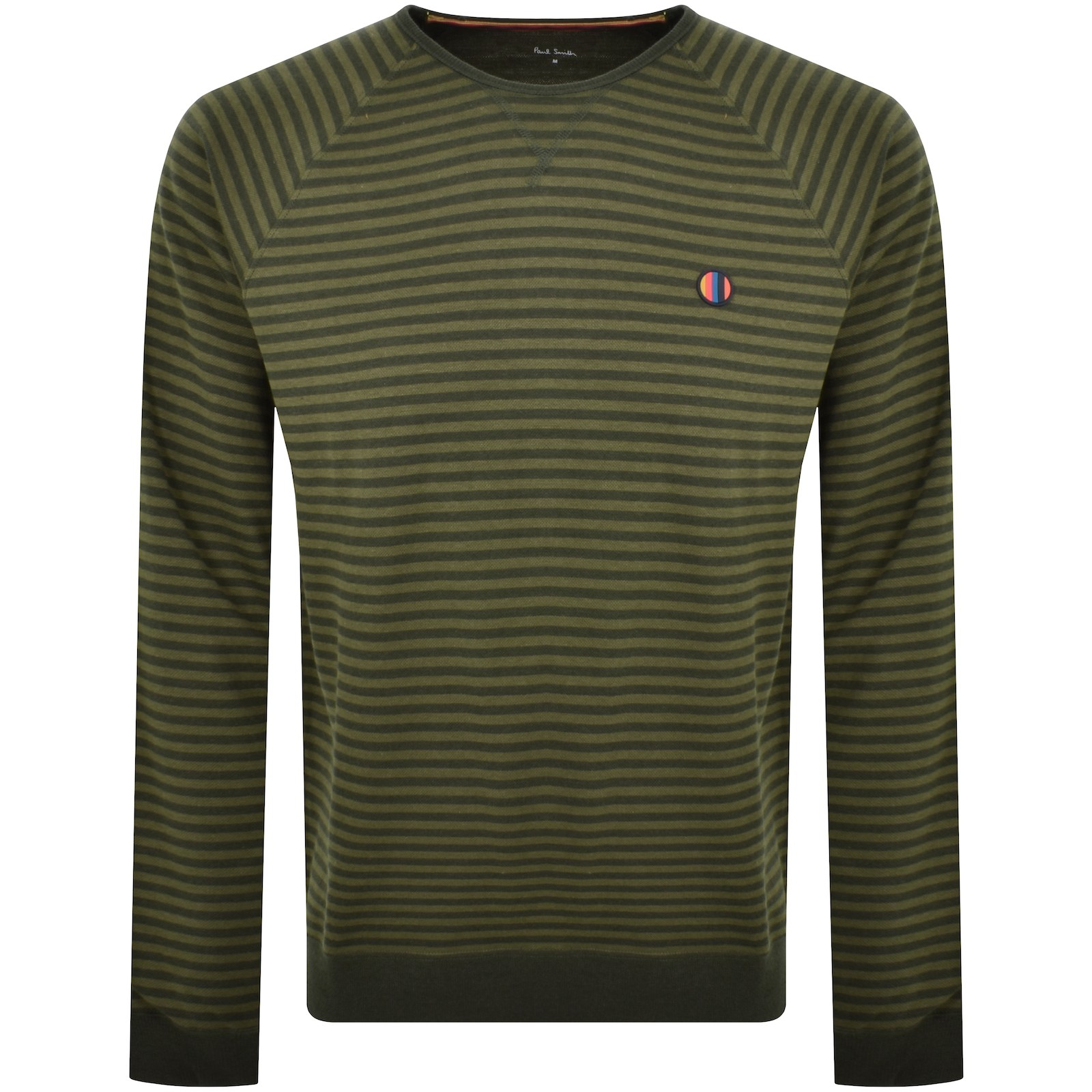 Paul Smith Long Sleeve Damo T Shirt Green