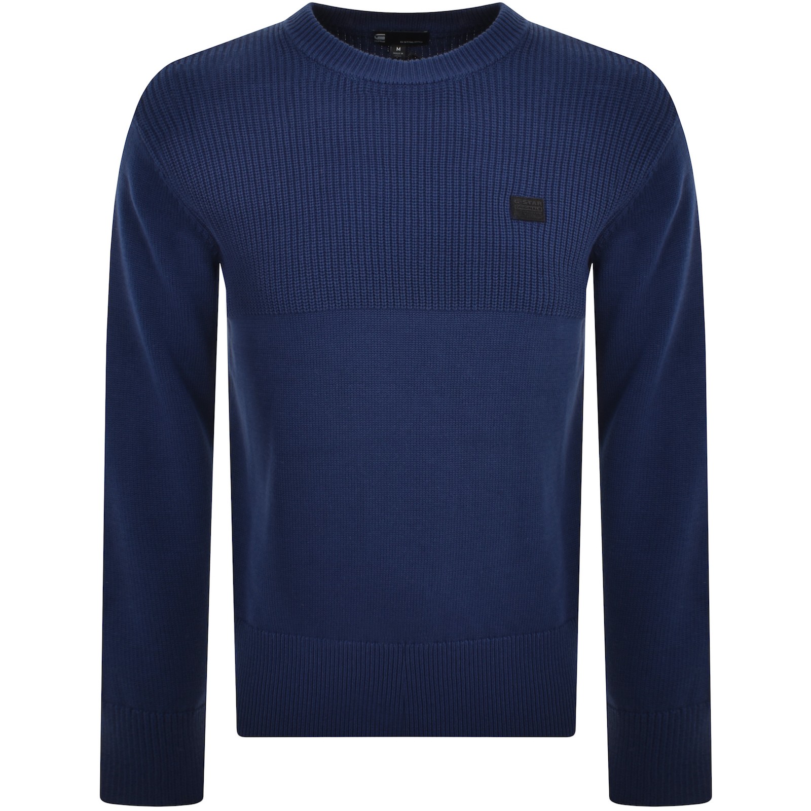 G-star G Star Raw Fisherman Knit Jumper Blue