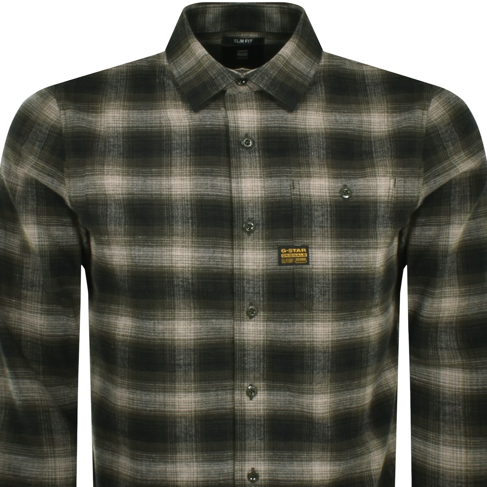 G-star G Star Raw Bristum 2.0 Long Sleeve Shirt Green In Green