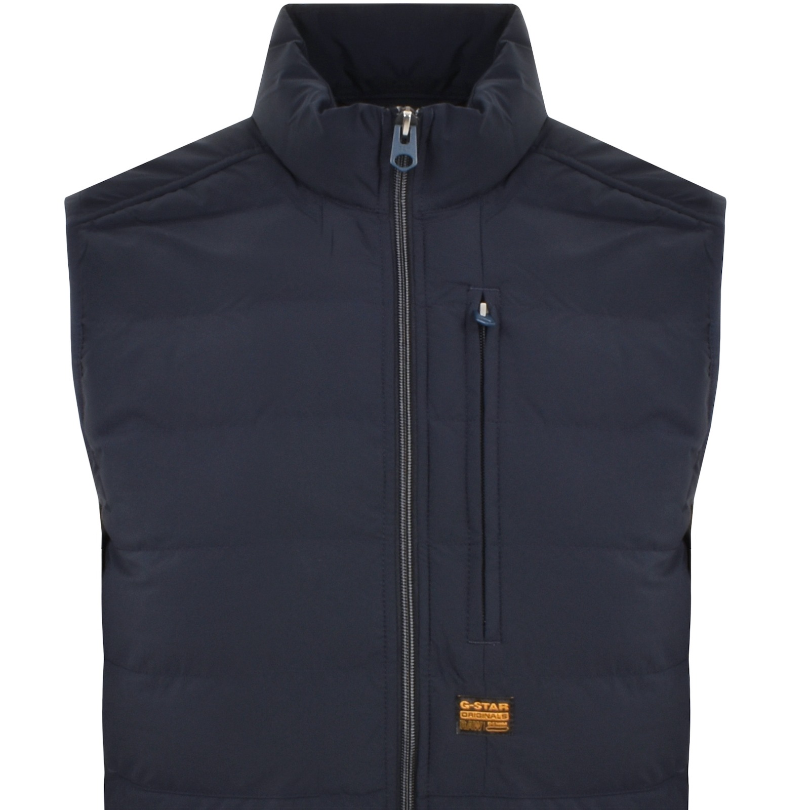 Shop G-star G Star Raw Foundation Liner Gilet Navy