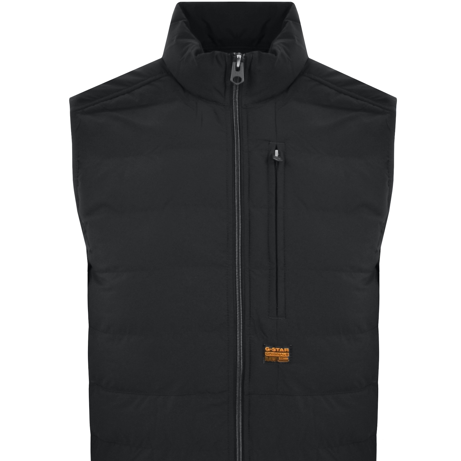 Shop G-star G Star Raw Foundation Liner Gilet Blue In Black