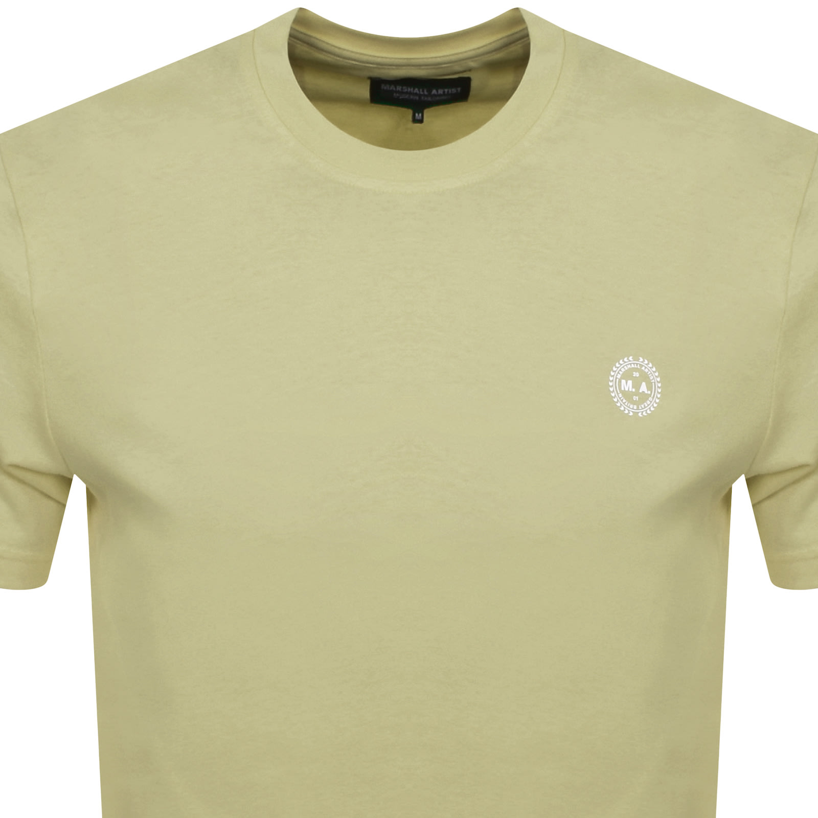 MARSHALL ARTIST MARSHALL ARTIST SIREN LOGO PRINT T SHIRT KHAKI 