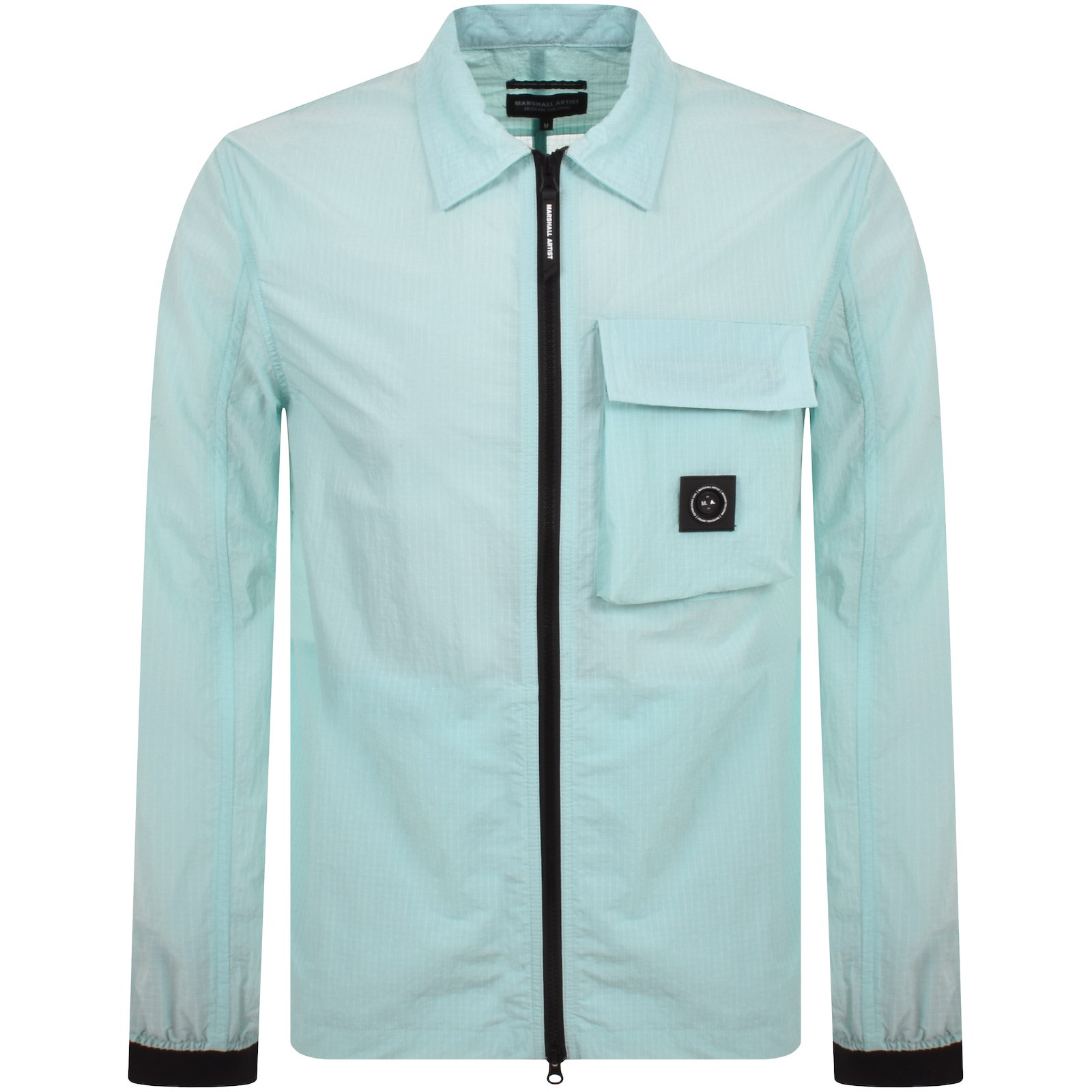 Shop Marshall Artist Nevado Overshirt Blue