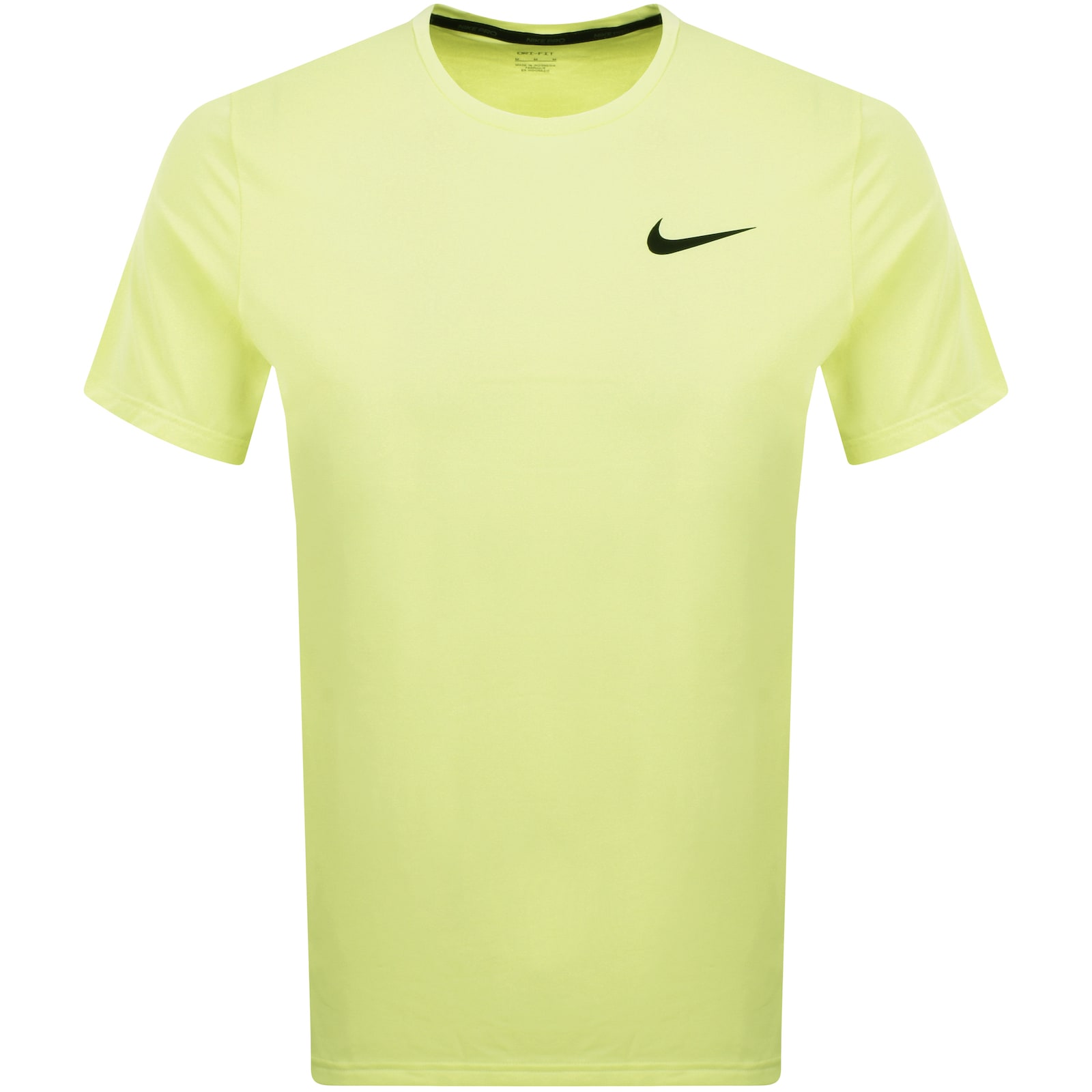 Shop Nike Training Dri Fit Hyper Dry T Shirt Green