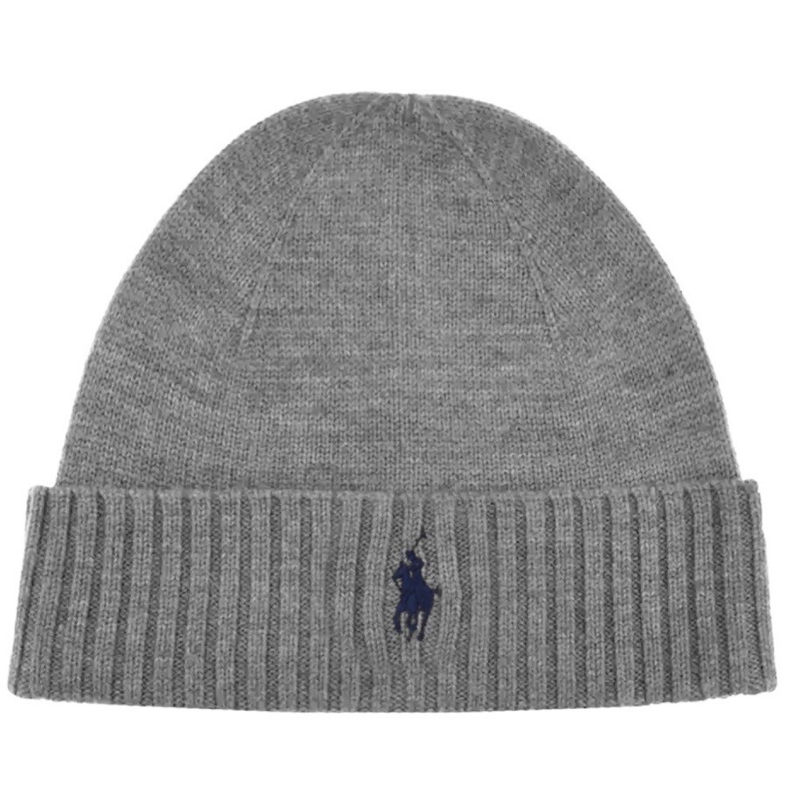 Ralph Lauren Beanie Hat Grey In Gray