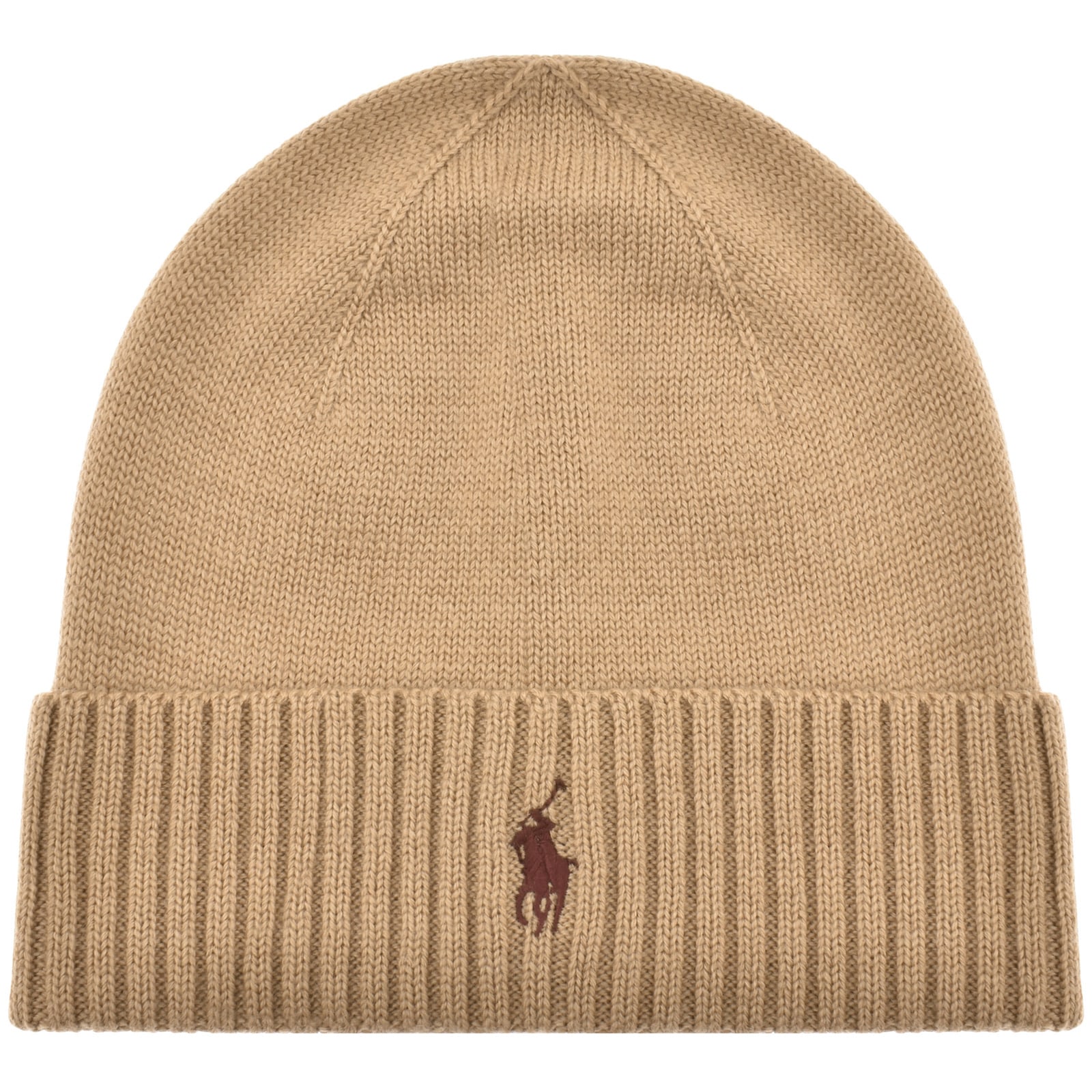 Shop Ralph Lauren Beanie Hat Brown