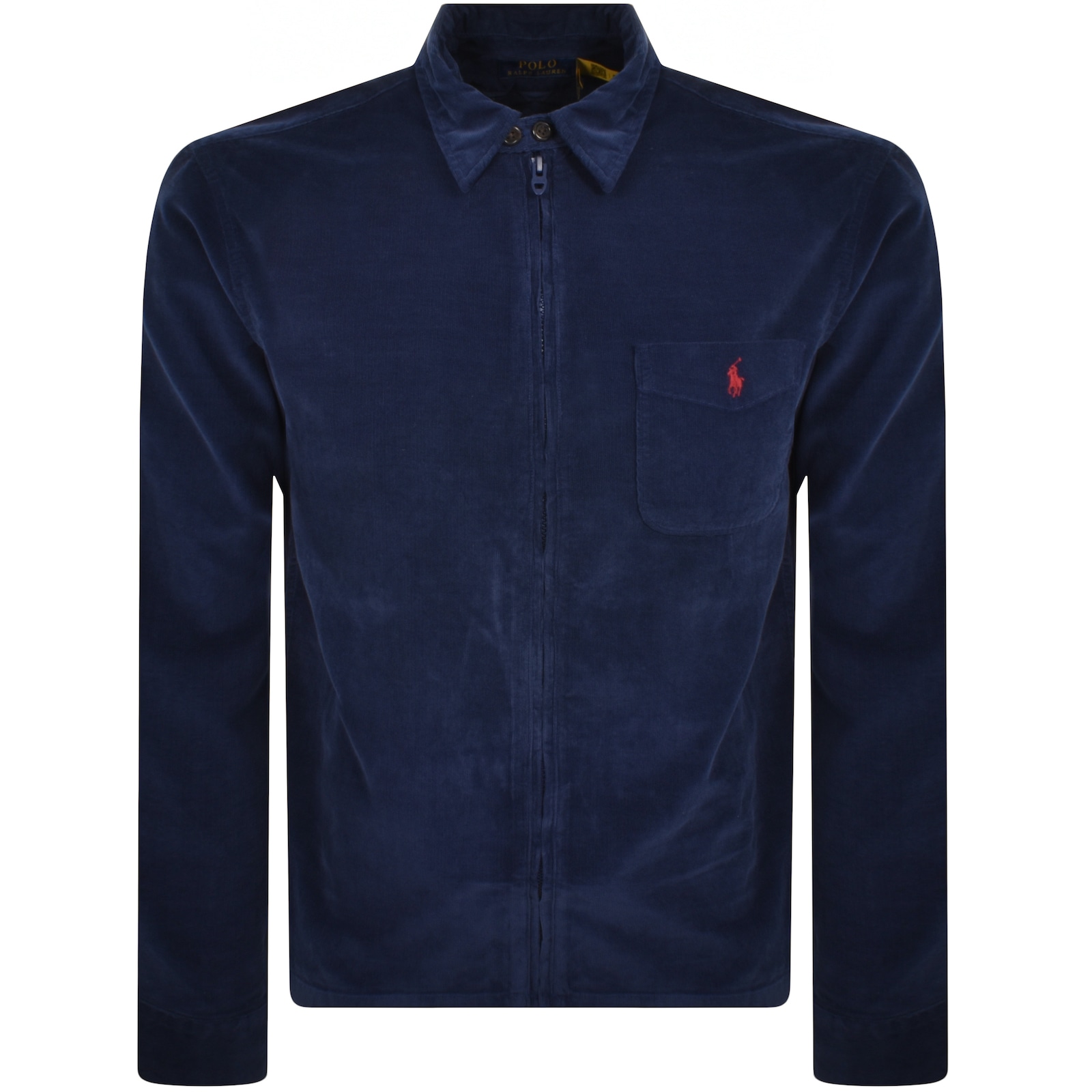 Ralph Lauren Overshirt Navy In Blue