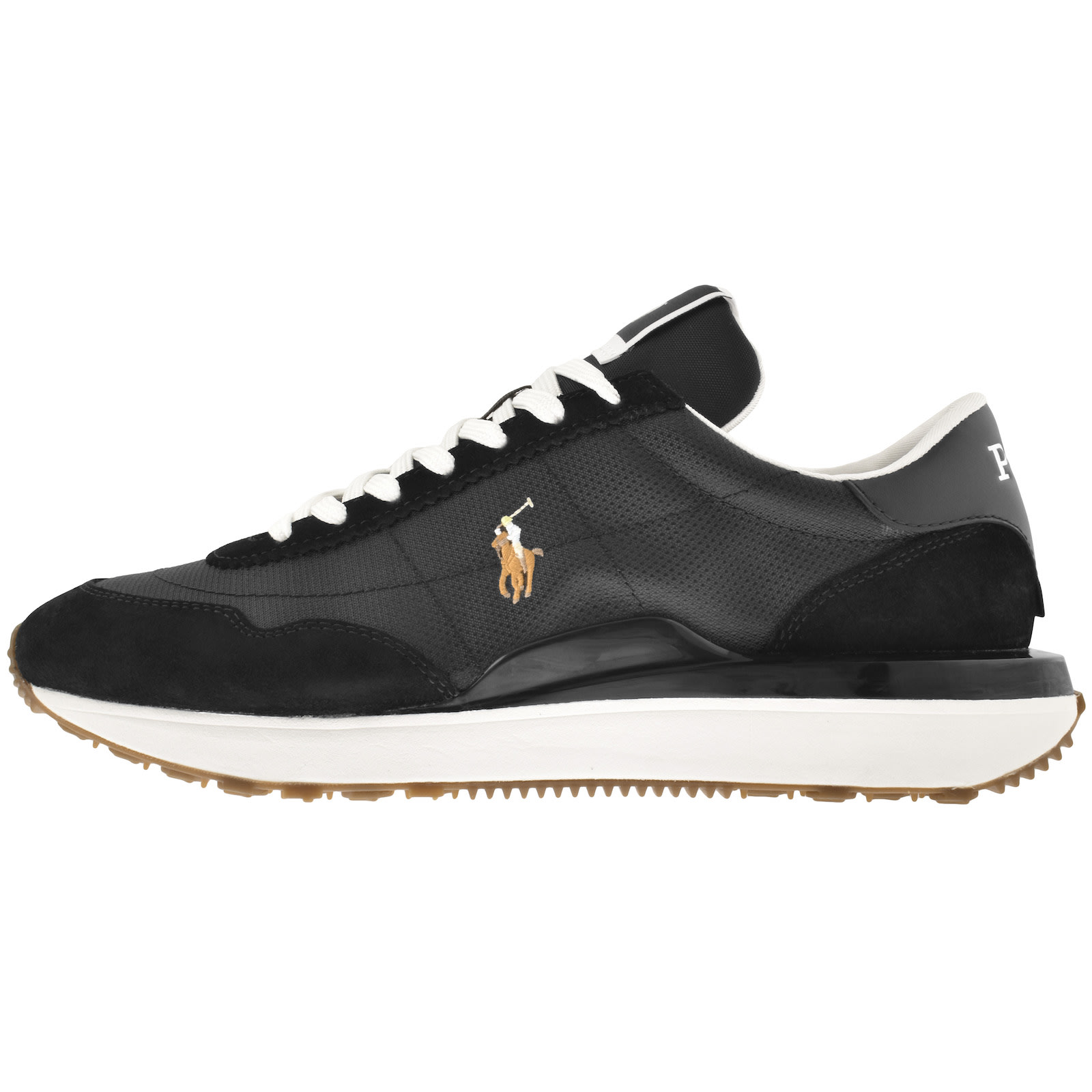 Shop Ralph Lauren Train 89 Trainers Black