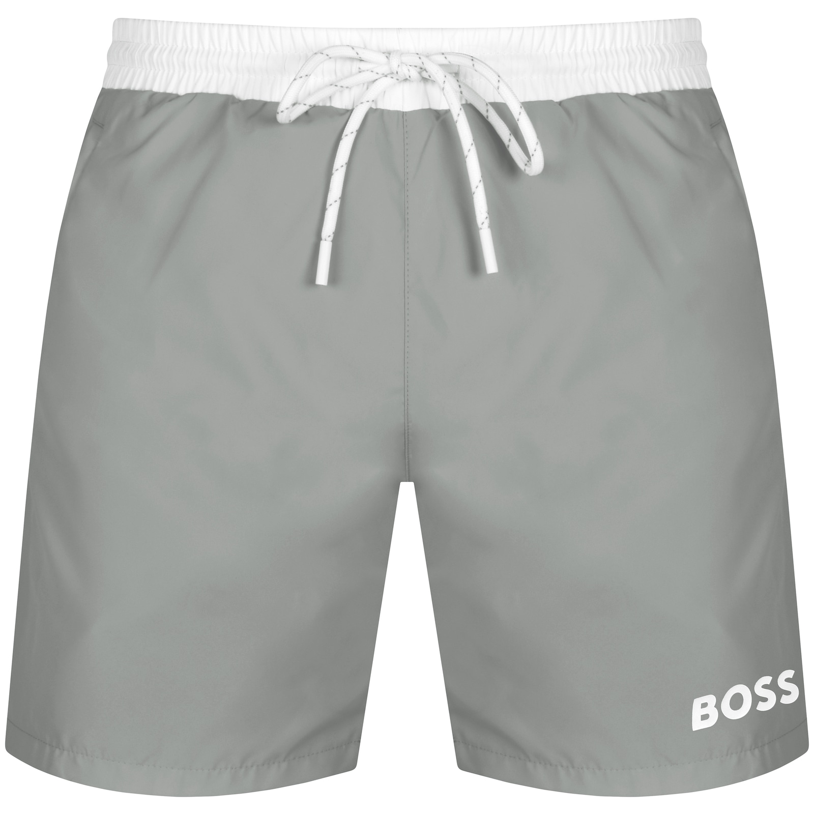 Shop Boss Business Boss Starfish Swim Shorts Grey