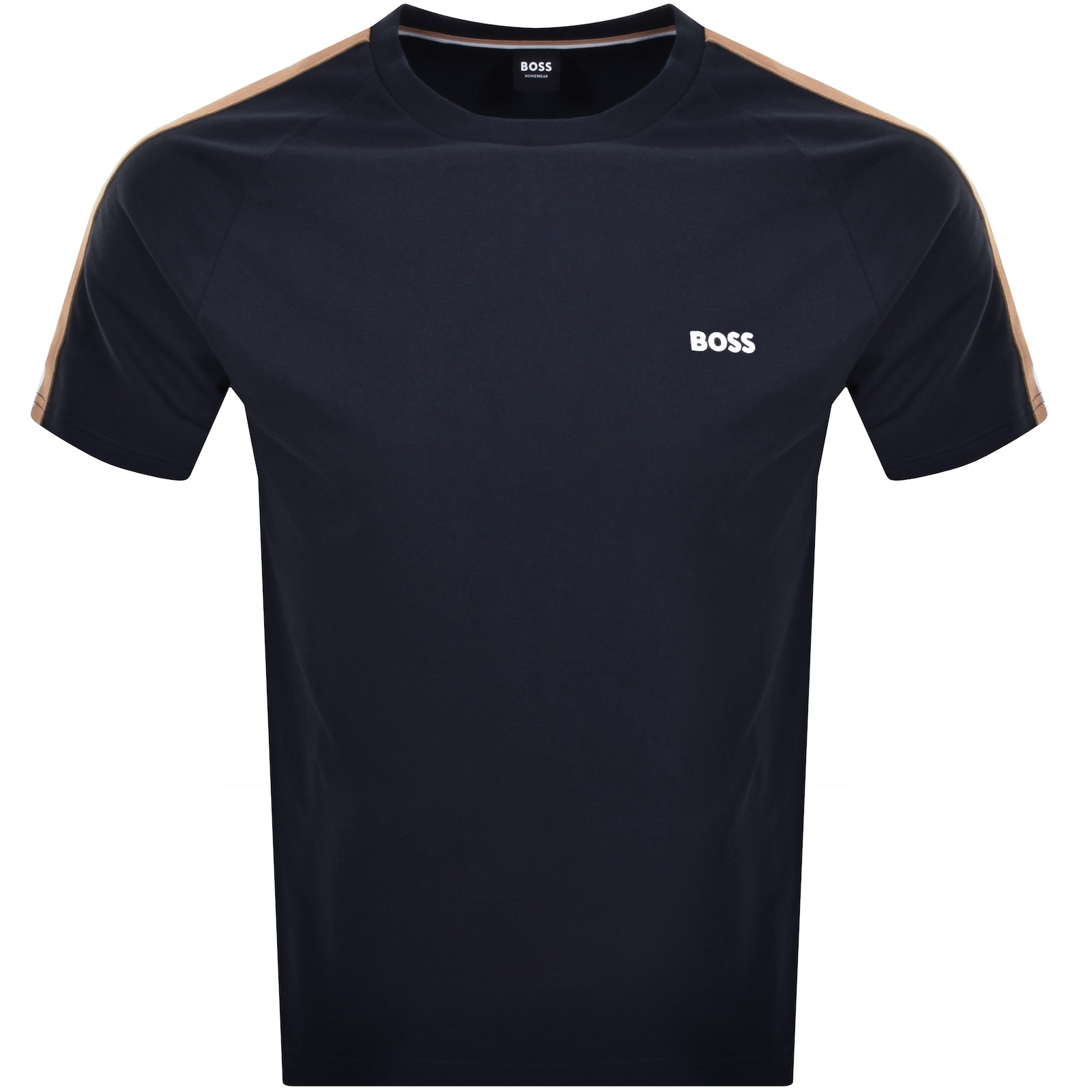 Shop Boss Business Boss Logo Iconic T Shirt Navy