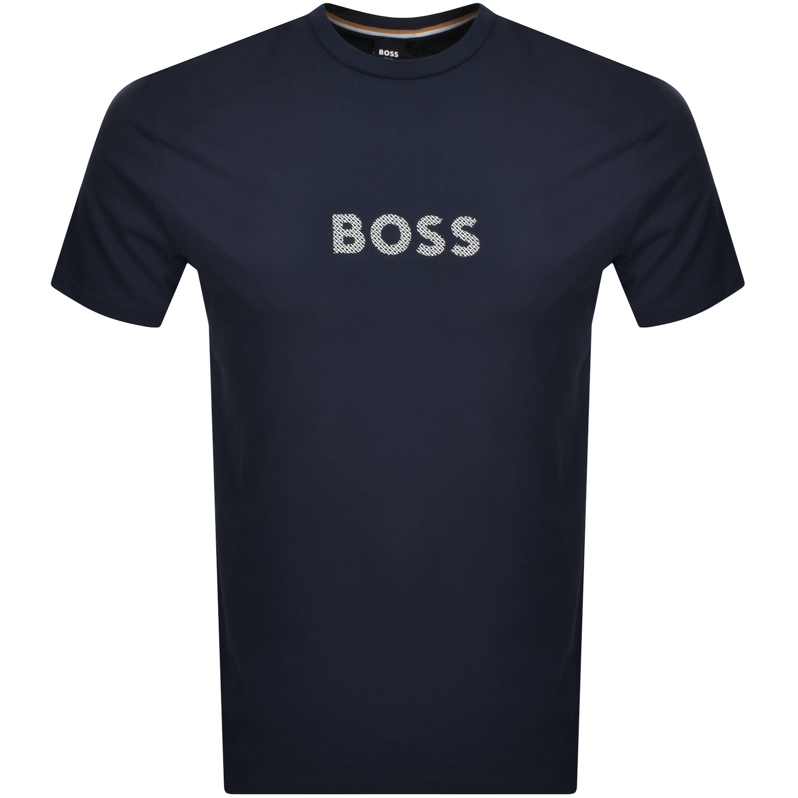 Boss Business Boss Logo T Shirt Navy In Blue