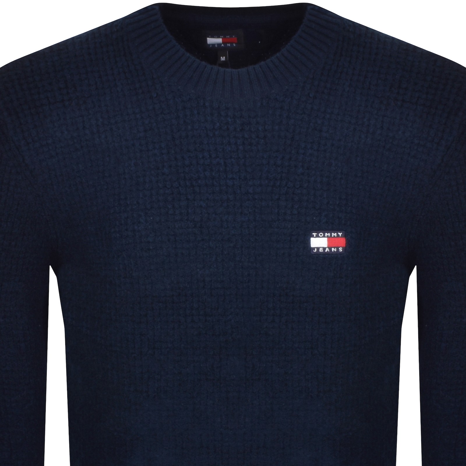 Tommy Jeans Logo Sweatshirt Navy In Blue