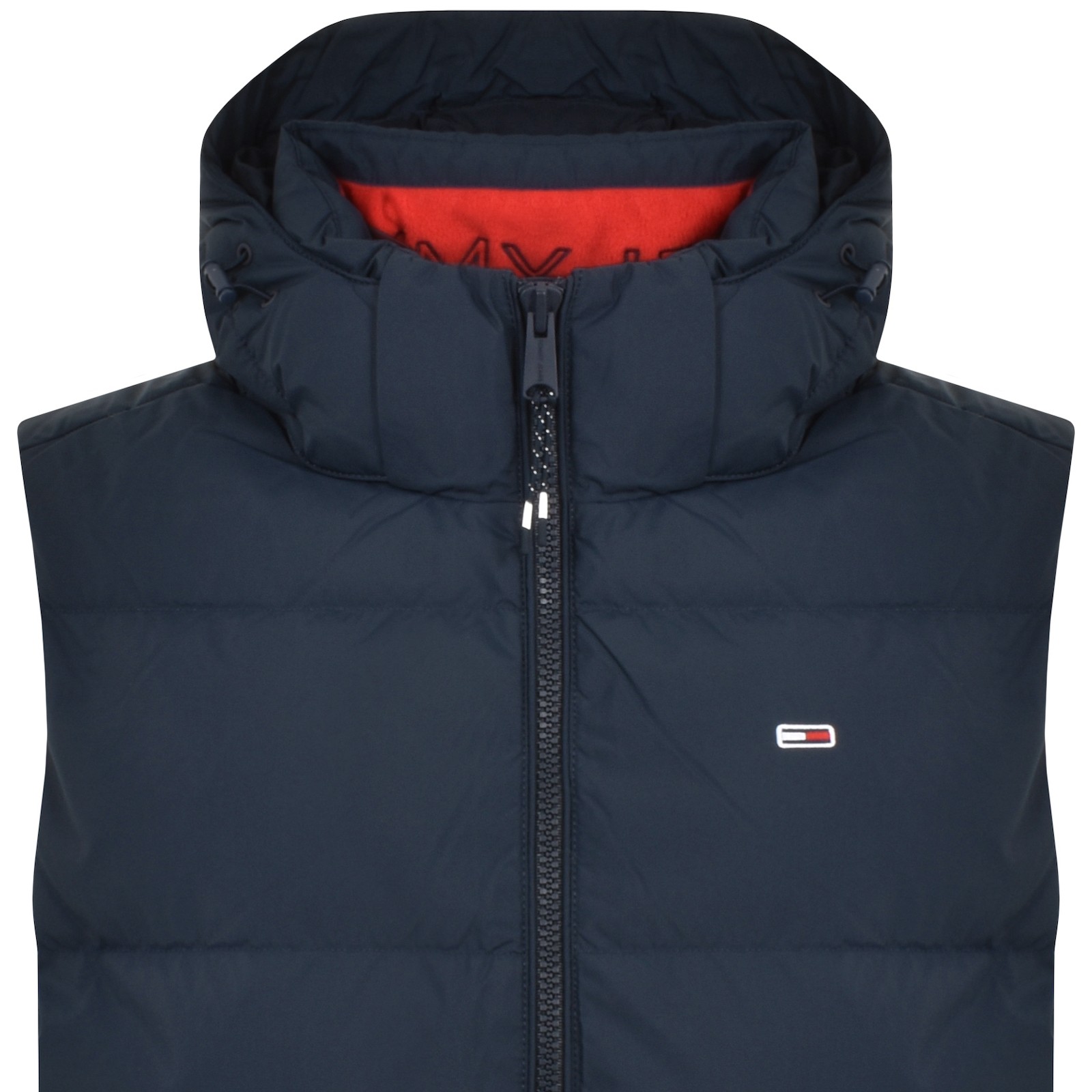 Shop Tommy Jeans Down Gilet Navy