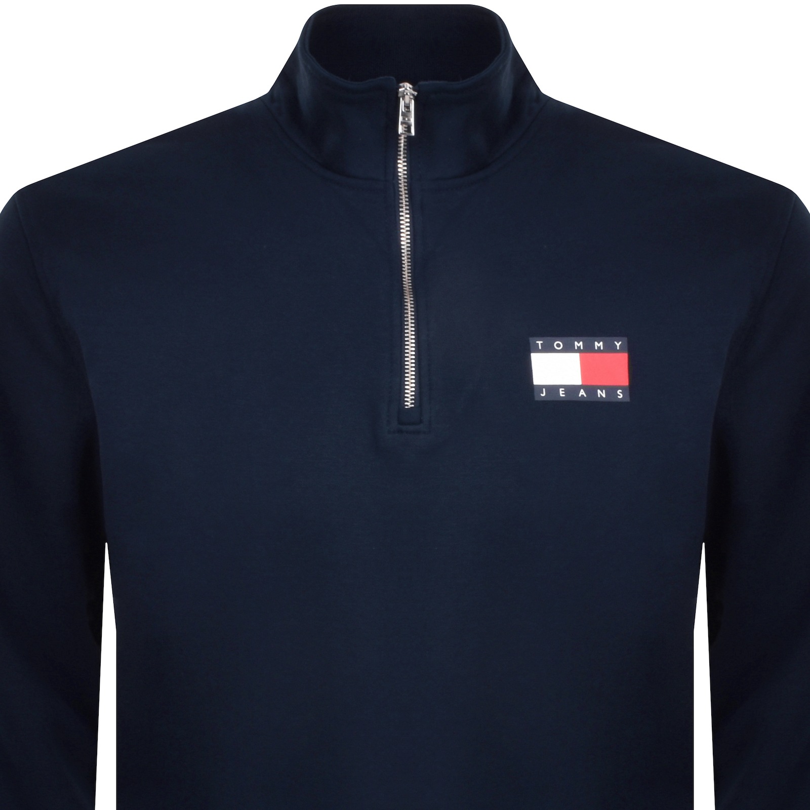 Shop Tommy Jeans Logo Sweatshirt Navy