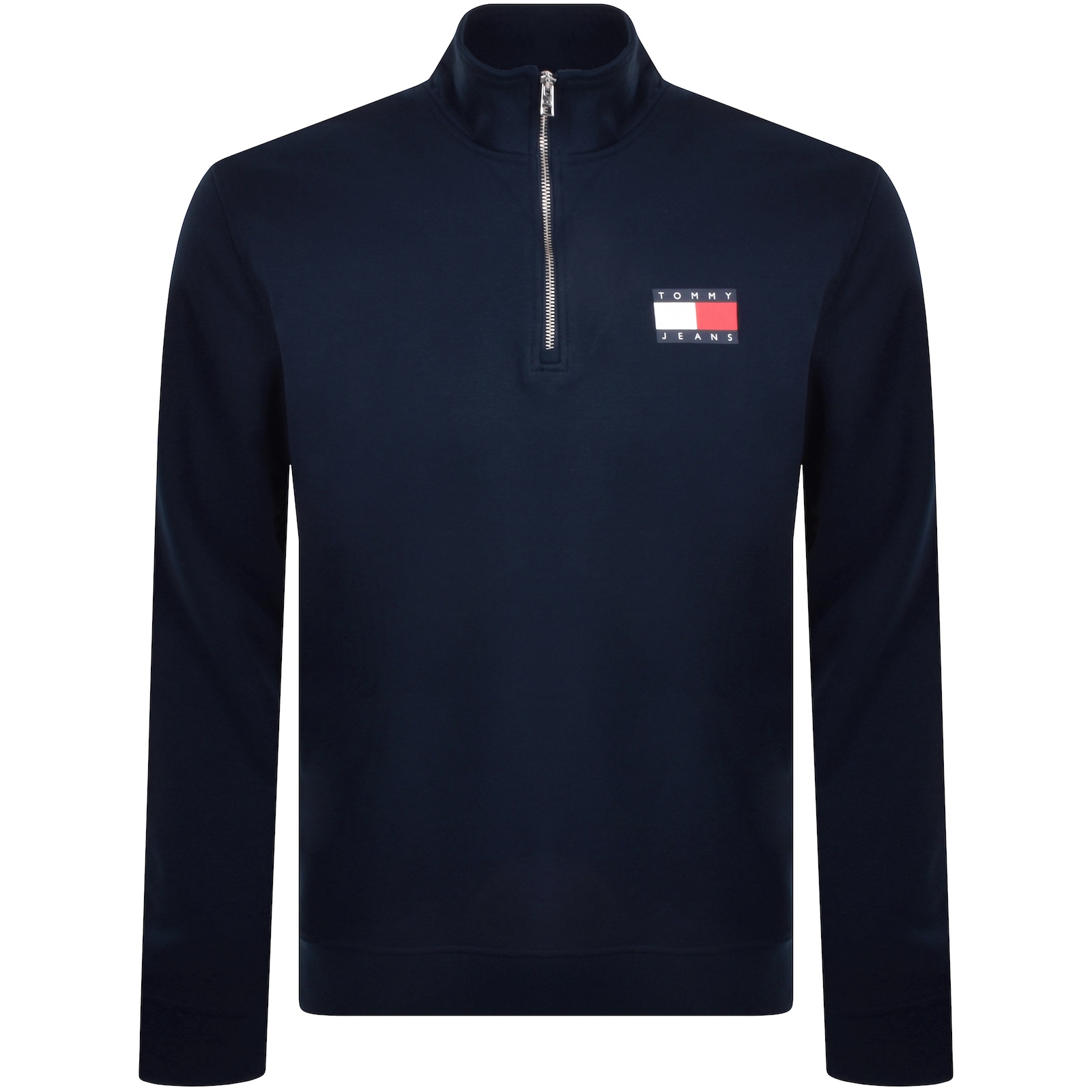 Shop Tommy Jeans Logo Sweatshirt Navy