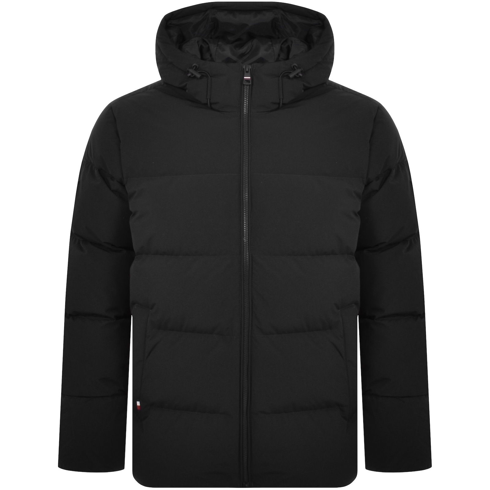 TOMMY HILFIGER TOMMY HILFIGER DOWN PUFFER JACKET BLACK
