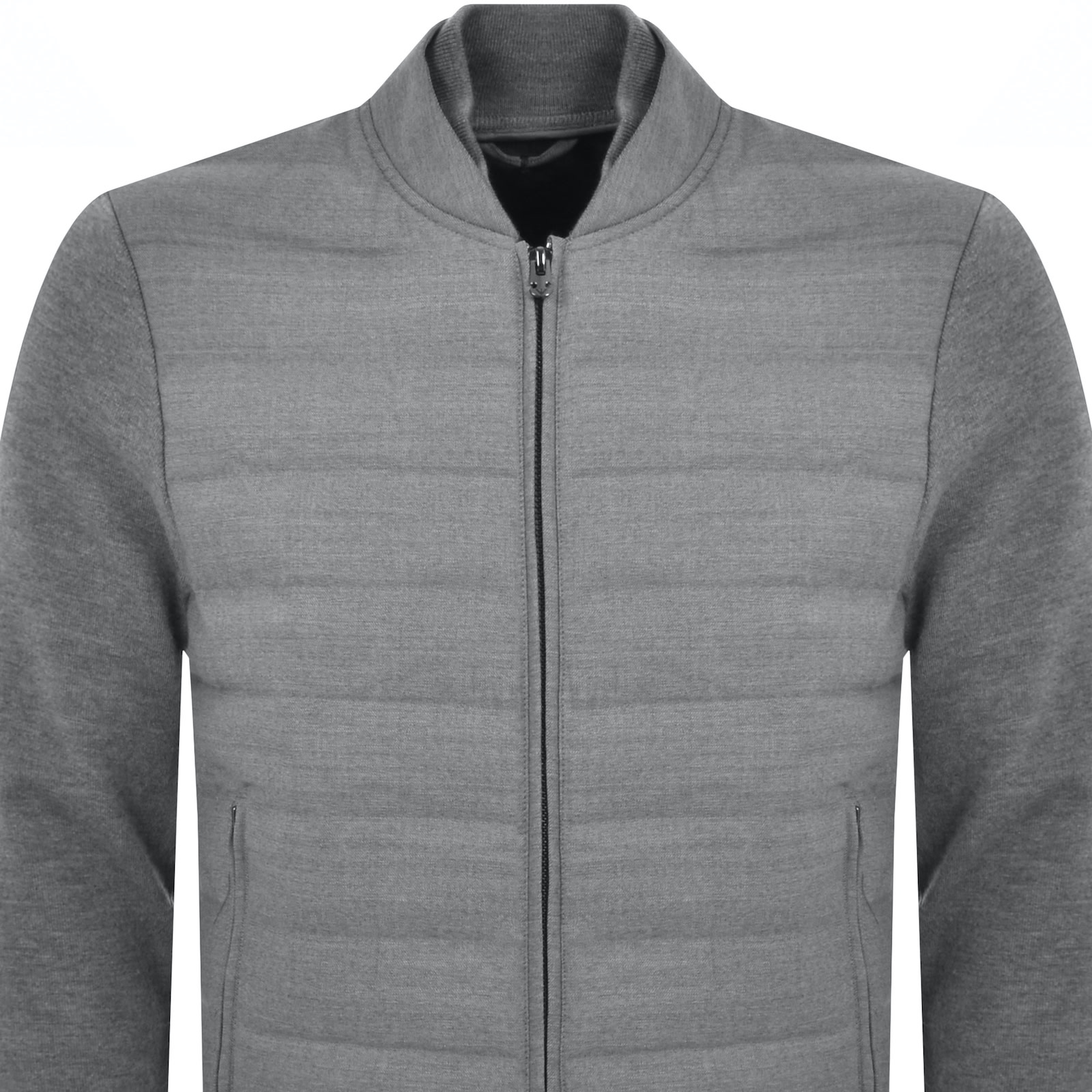 Armani Collezioni Emporio Armani Down Jacket Grey In Grey