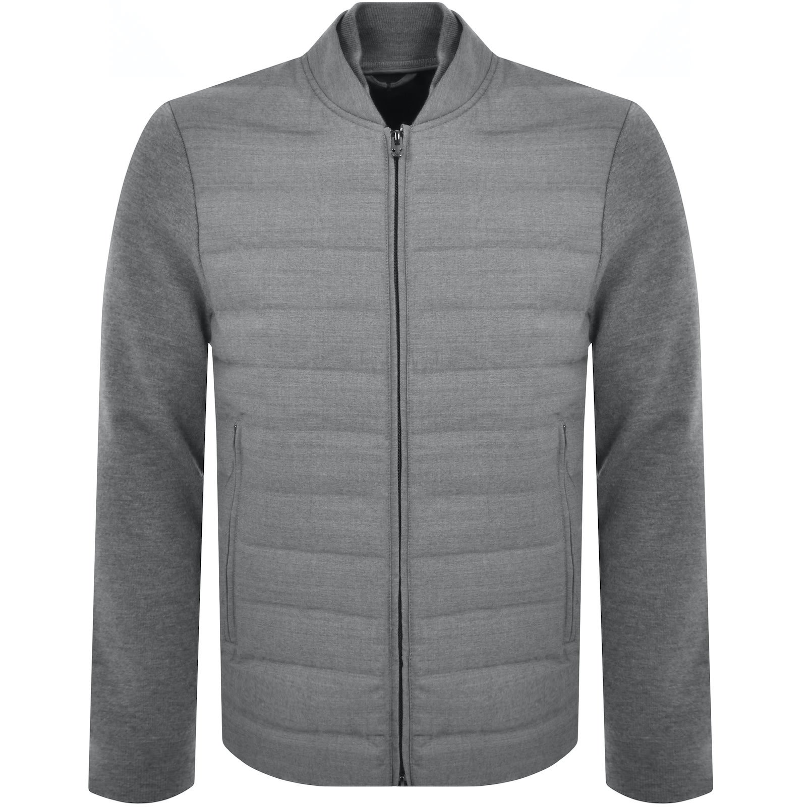 Armani Collezioni Emporio Armani Down Jacket Grey In Grey