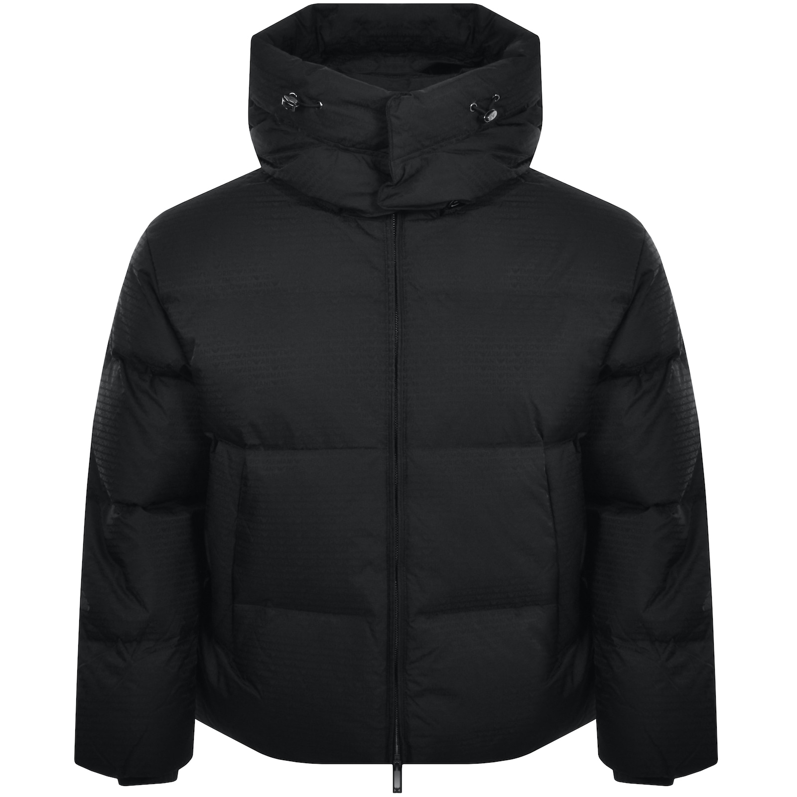 Armani Collezioni Emporio Armani Down Jacket Black In Black