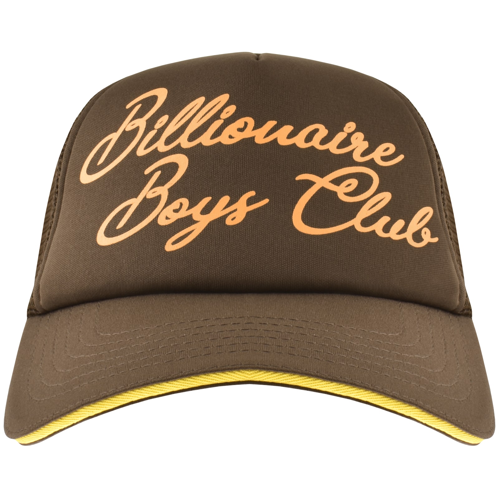 Shop Billionaire Boys Club Arch Logo Trucker Cap Brown