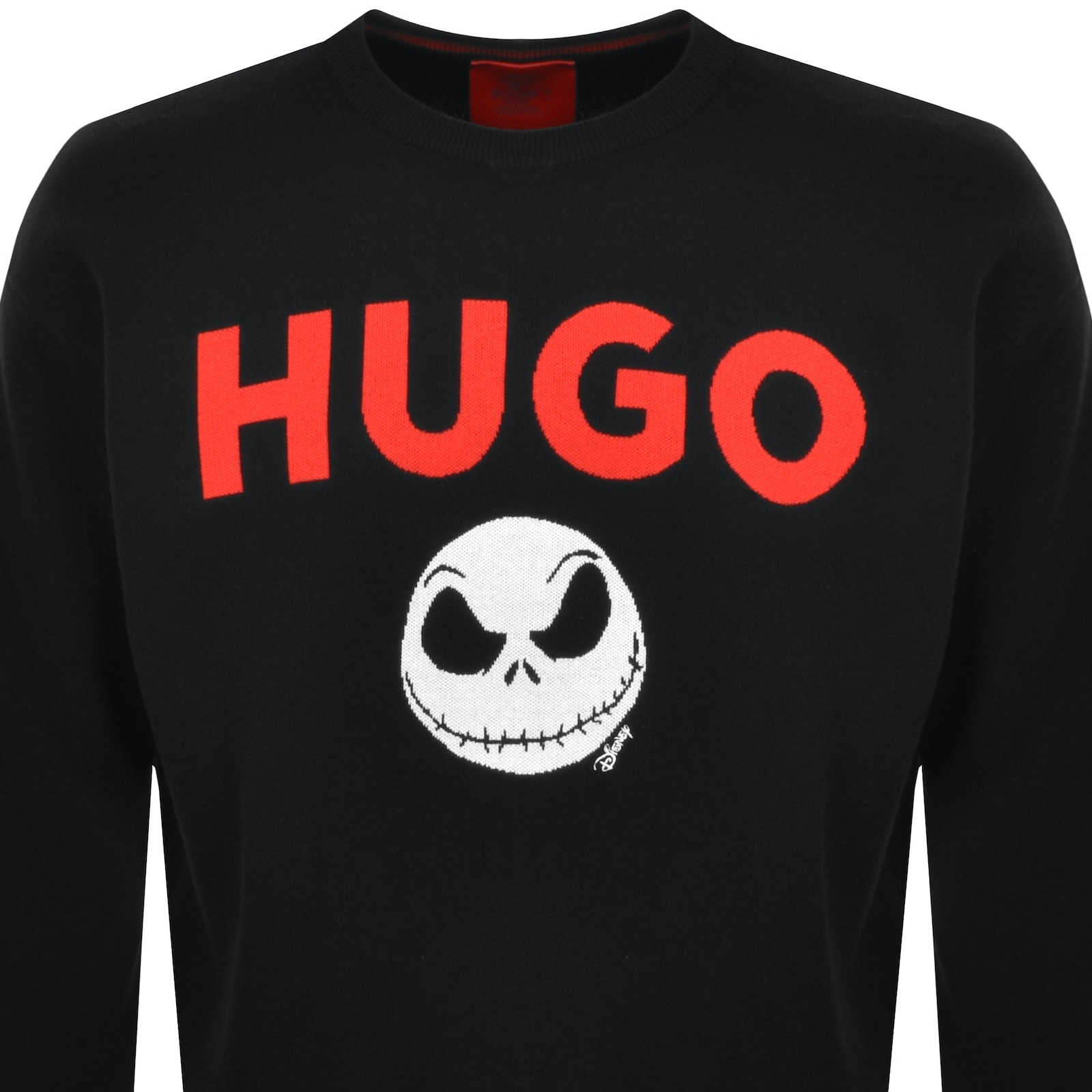 Shop Hugo Nightmare Before Christmas Jumper Black