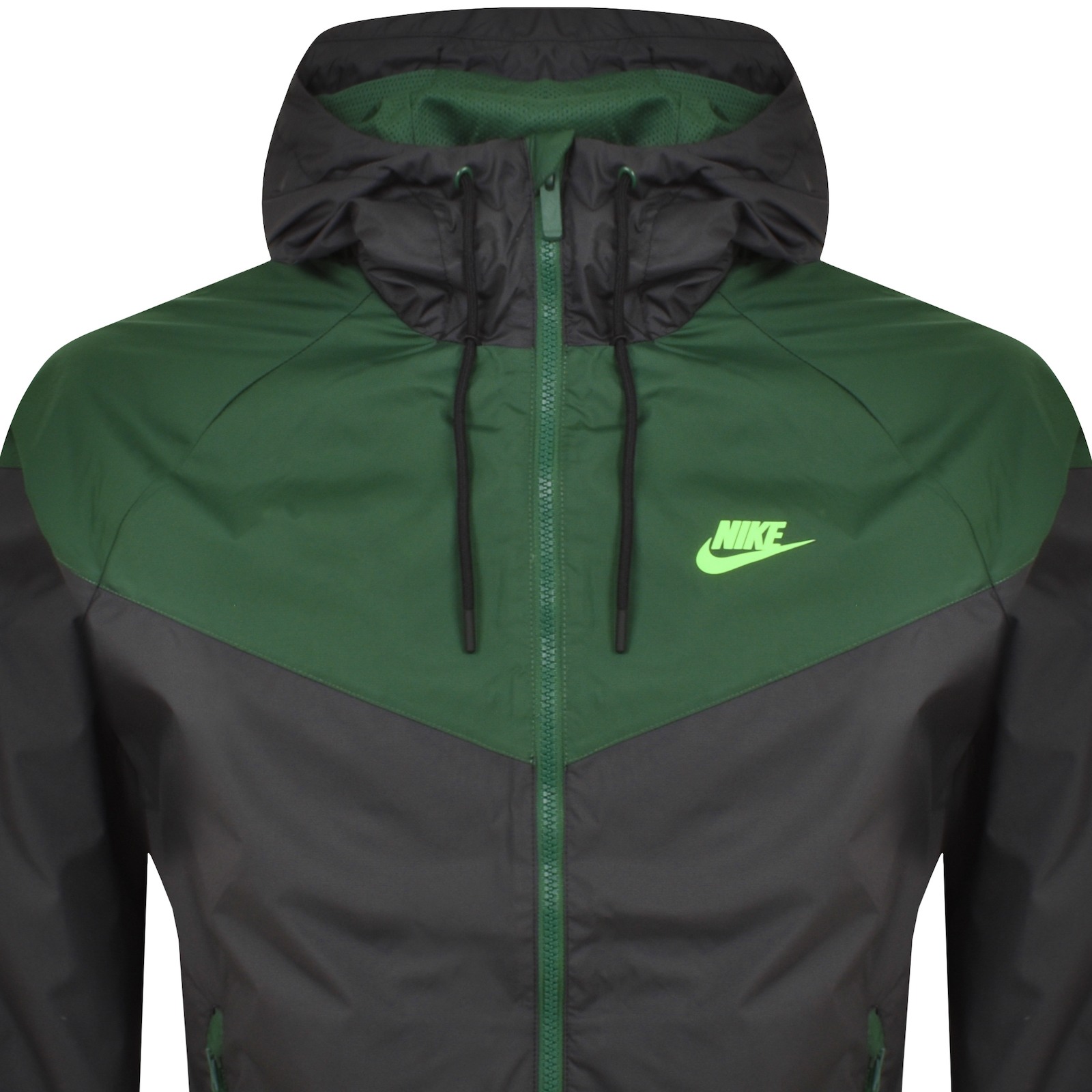 Shop Nike Windrunner Jacket Green