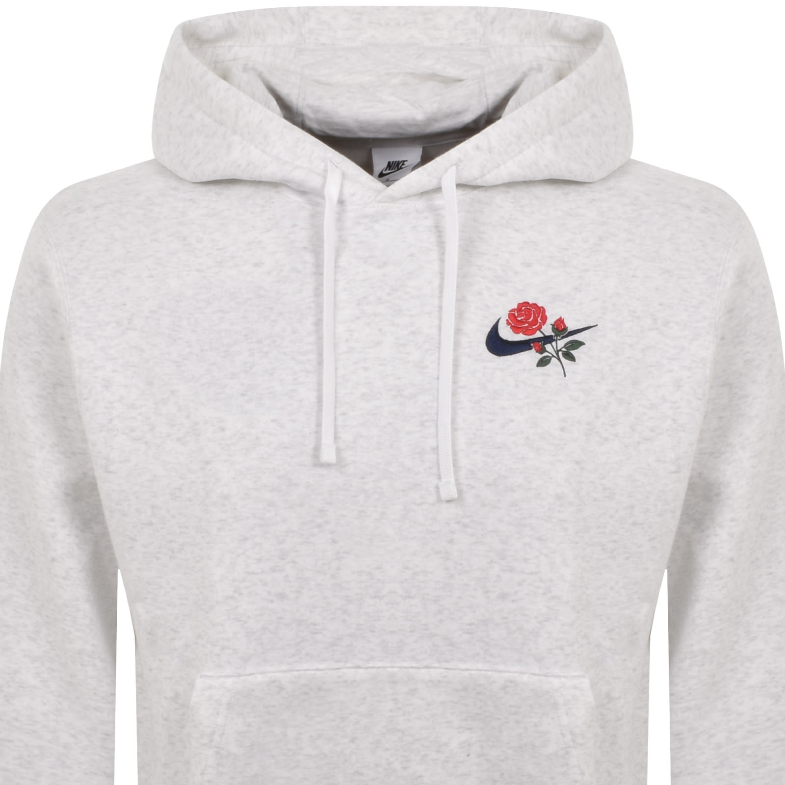 NIKE NIKE CLUB SEGA HOODIE OFF WHITE