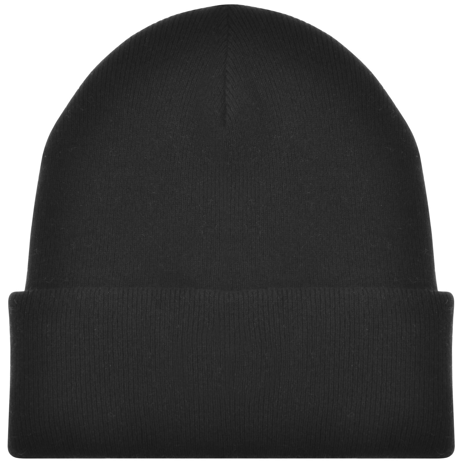 Shop Lacoste Knitted Beanie Black