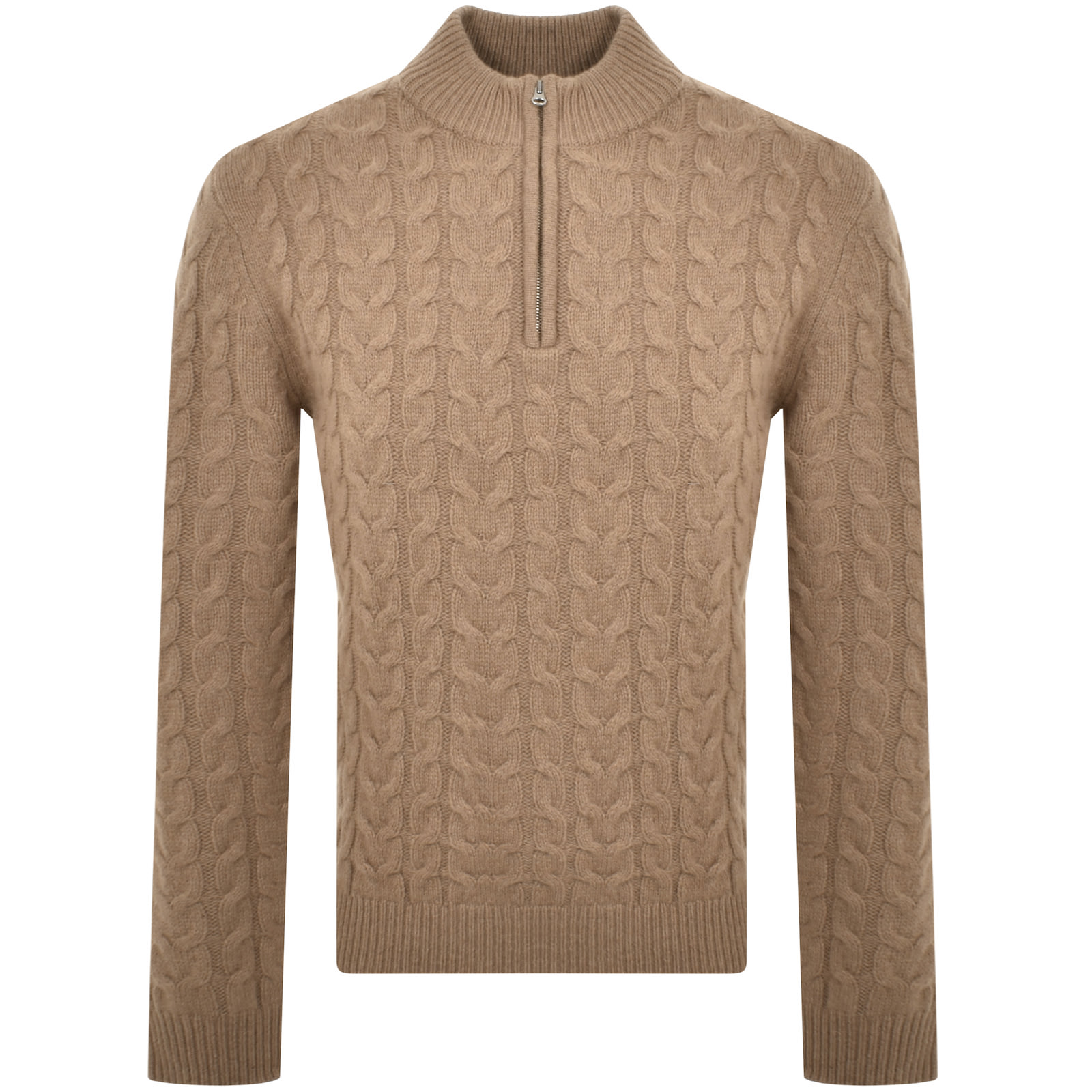 Oliver Sweeney Darlington Wool Jumper Brown In Brown