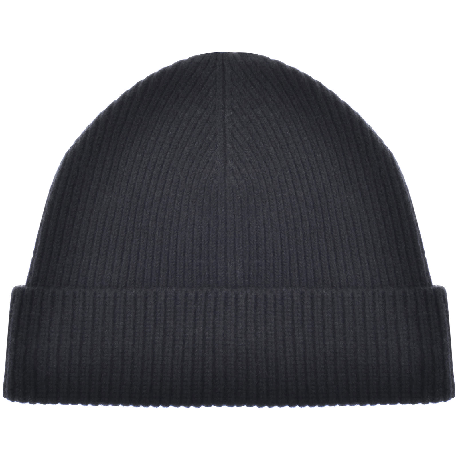 Shop Ralph Lauren Signatue Cuff Beanie Hat Navy