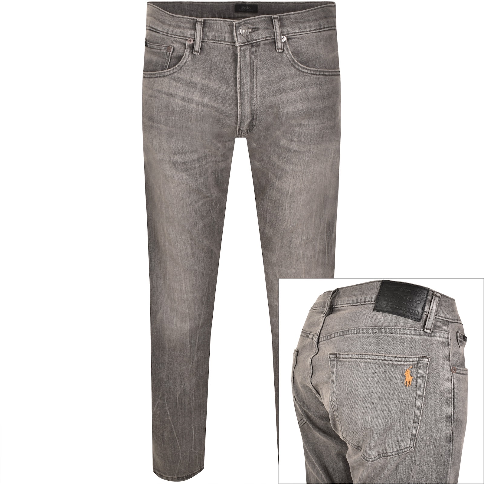 Polo Ralph Lauren Ralph Lauren Sullivan Slim Fit Jeans Grey In Grey