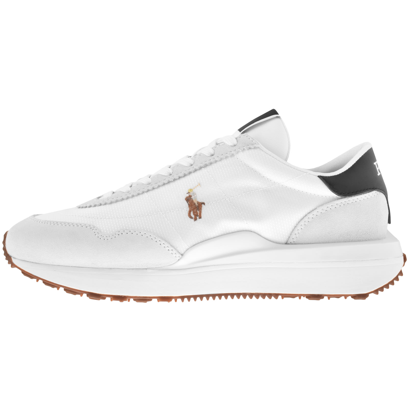 Shop Ralph Lauren Train 89 Trainers White