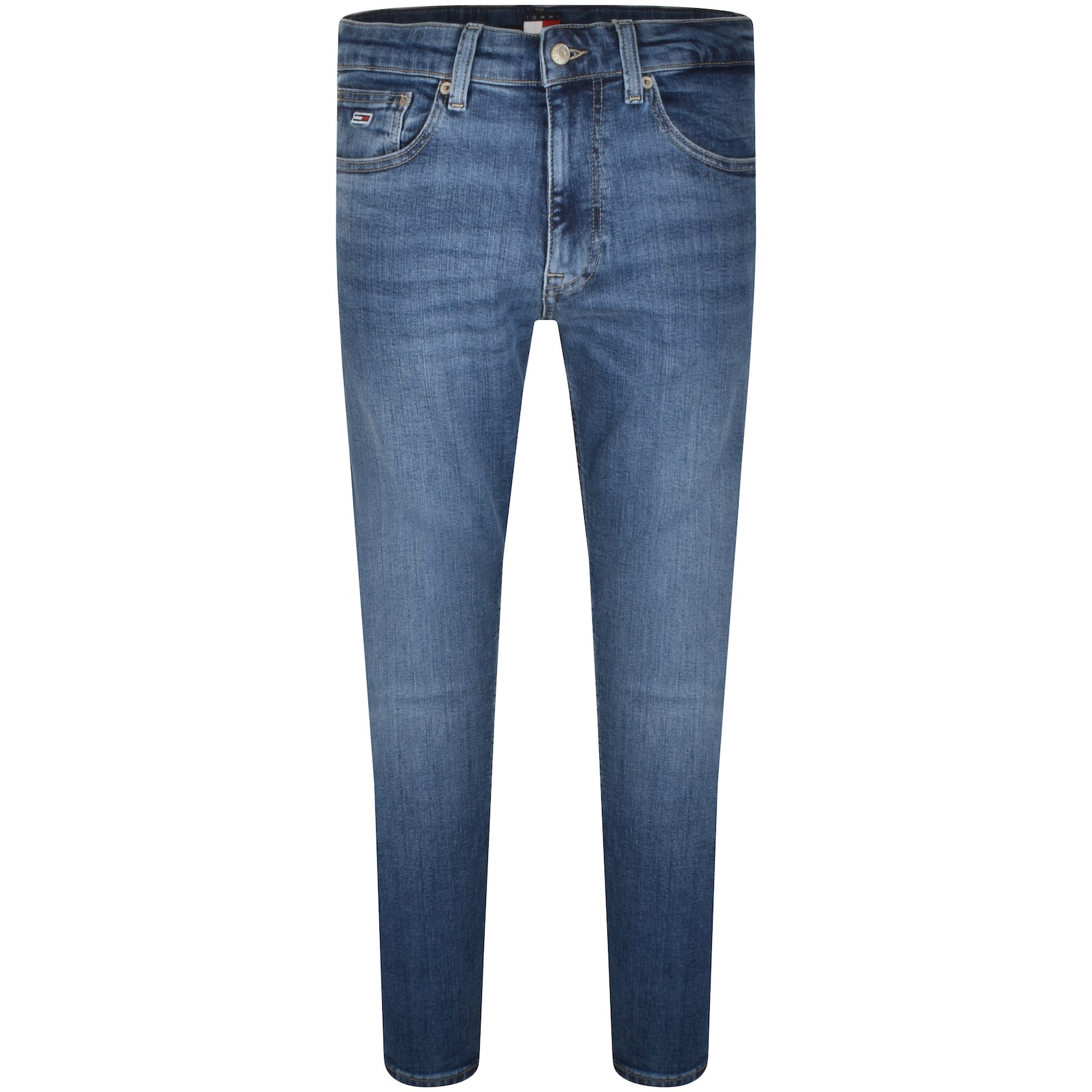 Tommy Jeans Austin Slim Tapered Jeans Blue In Blue