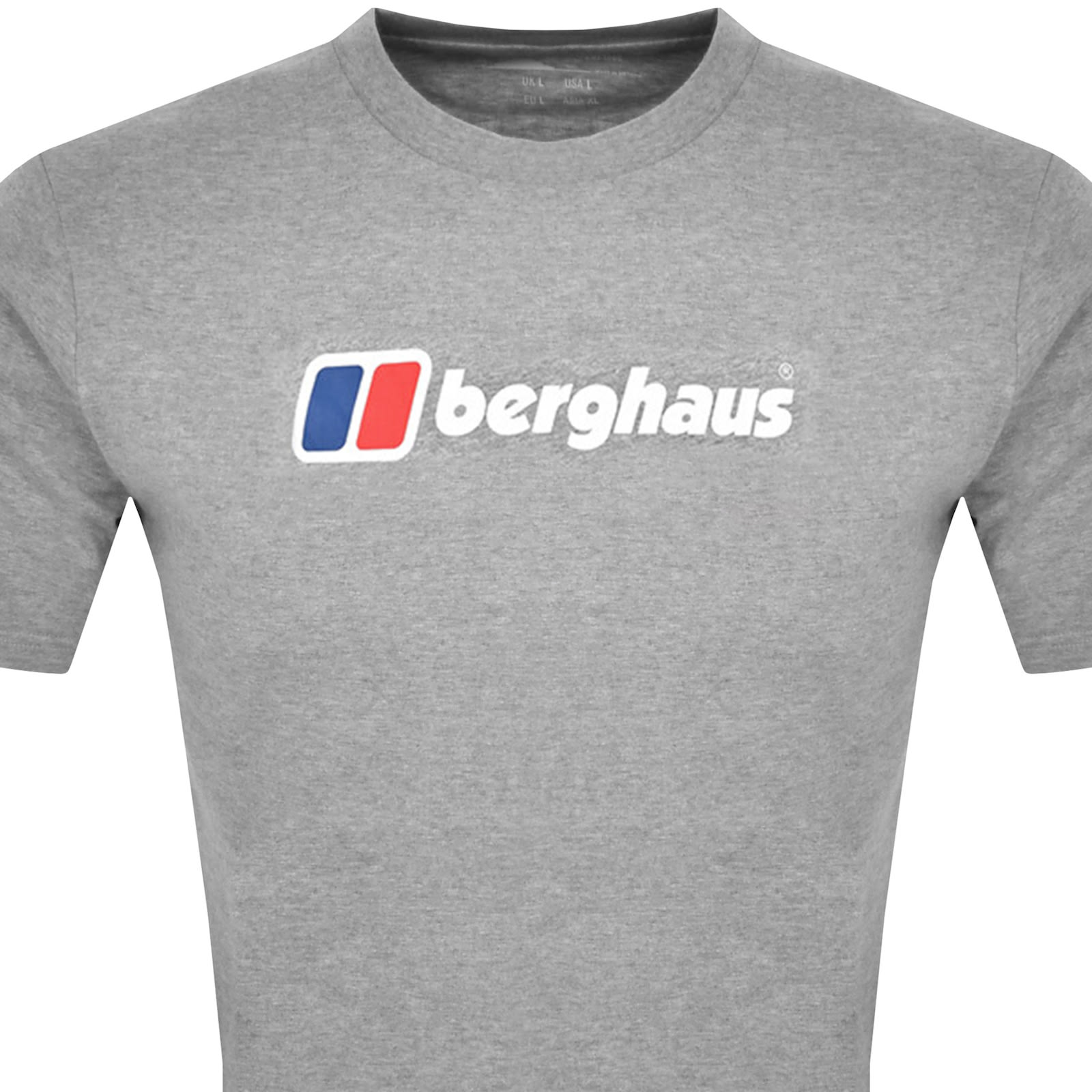 BERGHAUS BERGHAUS BIG LOGO T SHIRT GREY 