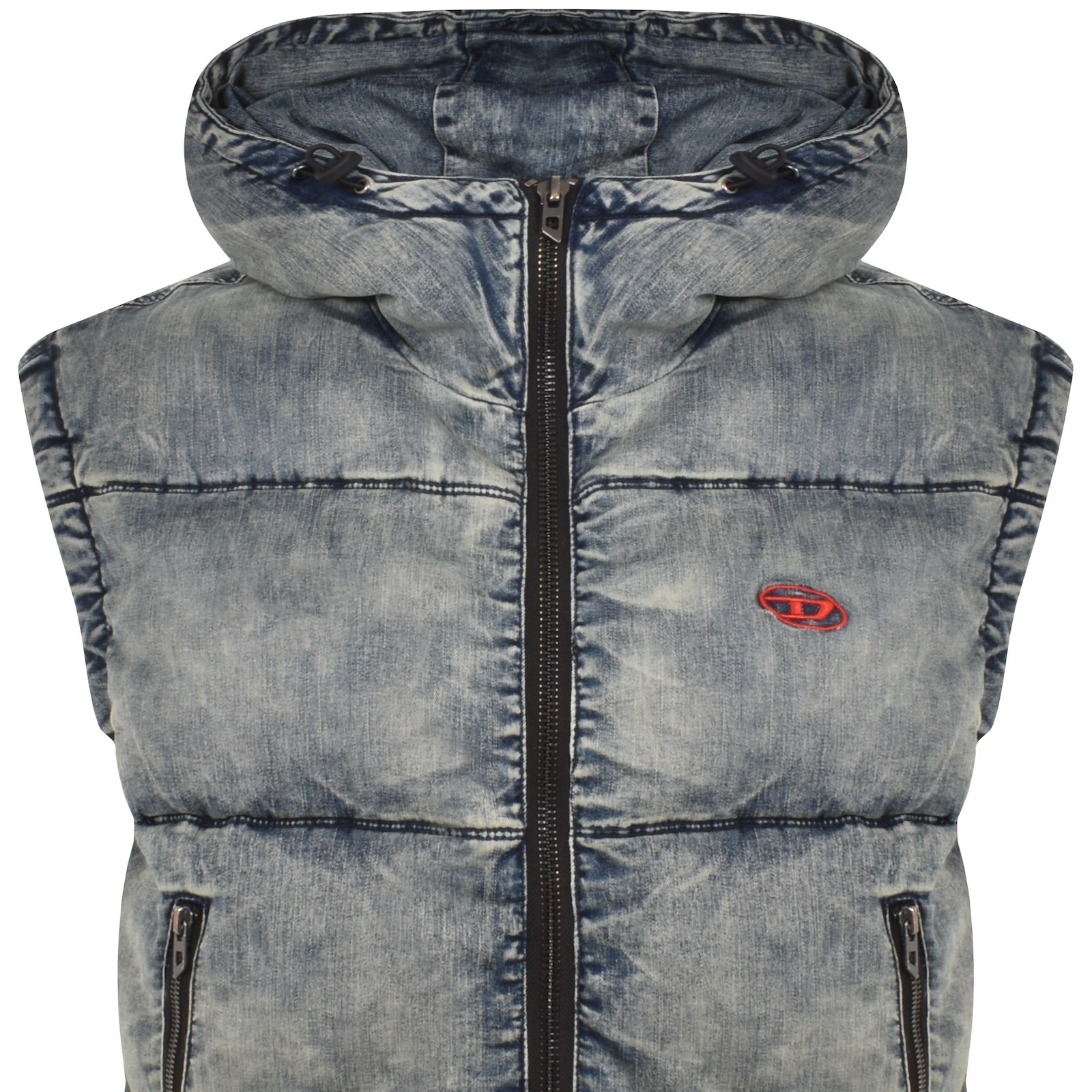 Diesel Mons Gilet Blue In Blue
