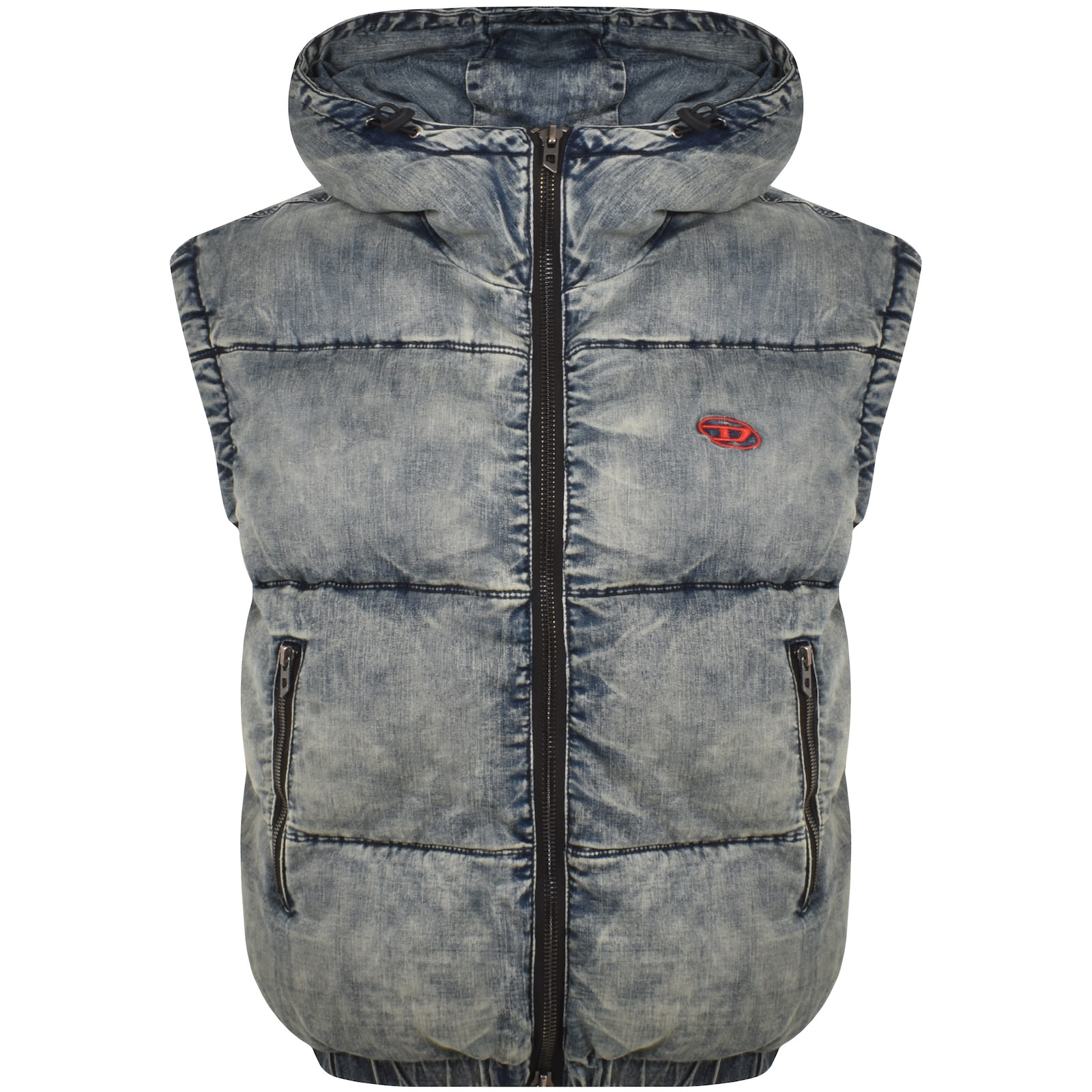 Diesel Mons Gilet Blue In Blue