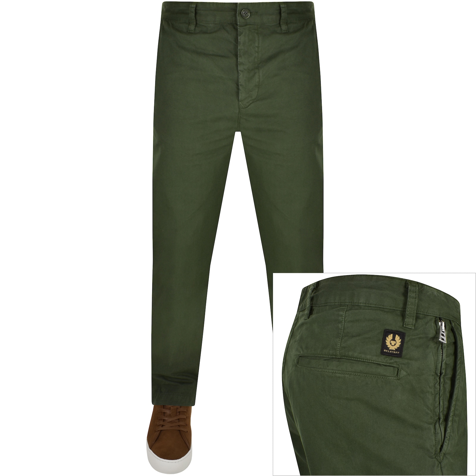 BELSTAFF BELSTAFF RALLY TROUSERS GREEN 